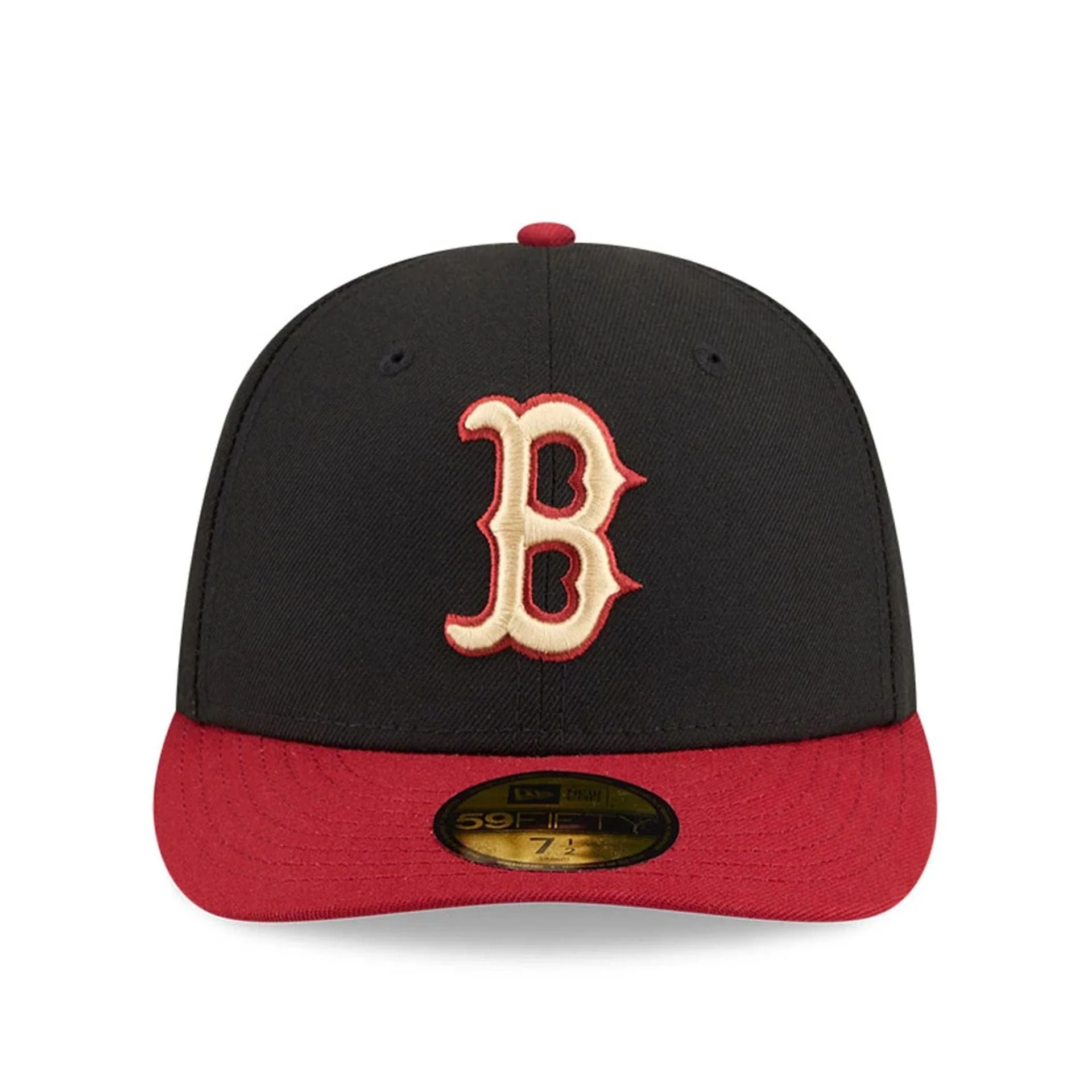 Boston Red Sox MLB Team Cards Black 59FIFTY Fitted Cap - Image 3