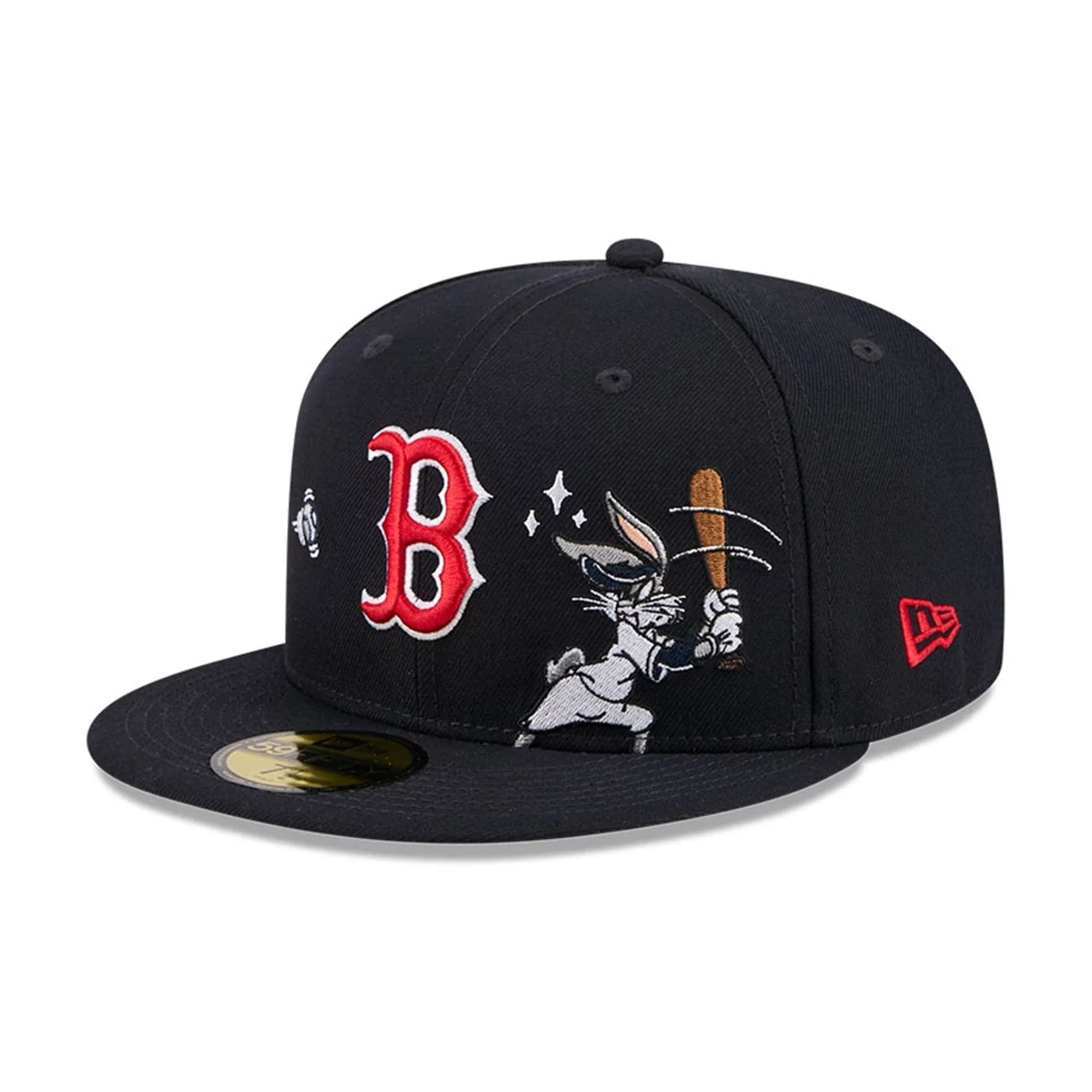 Boston Red Sox MLB X Looney Tunes Bugs Bunny Navy 59FIFTY Fitted Cap - Image 5