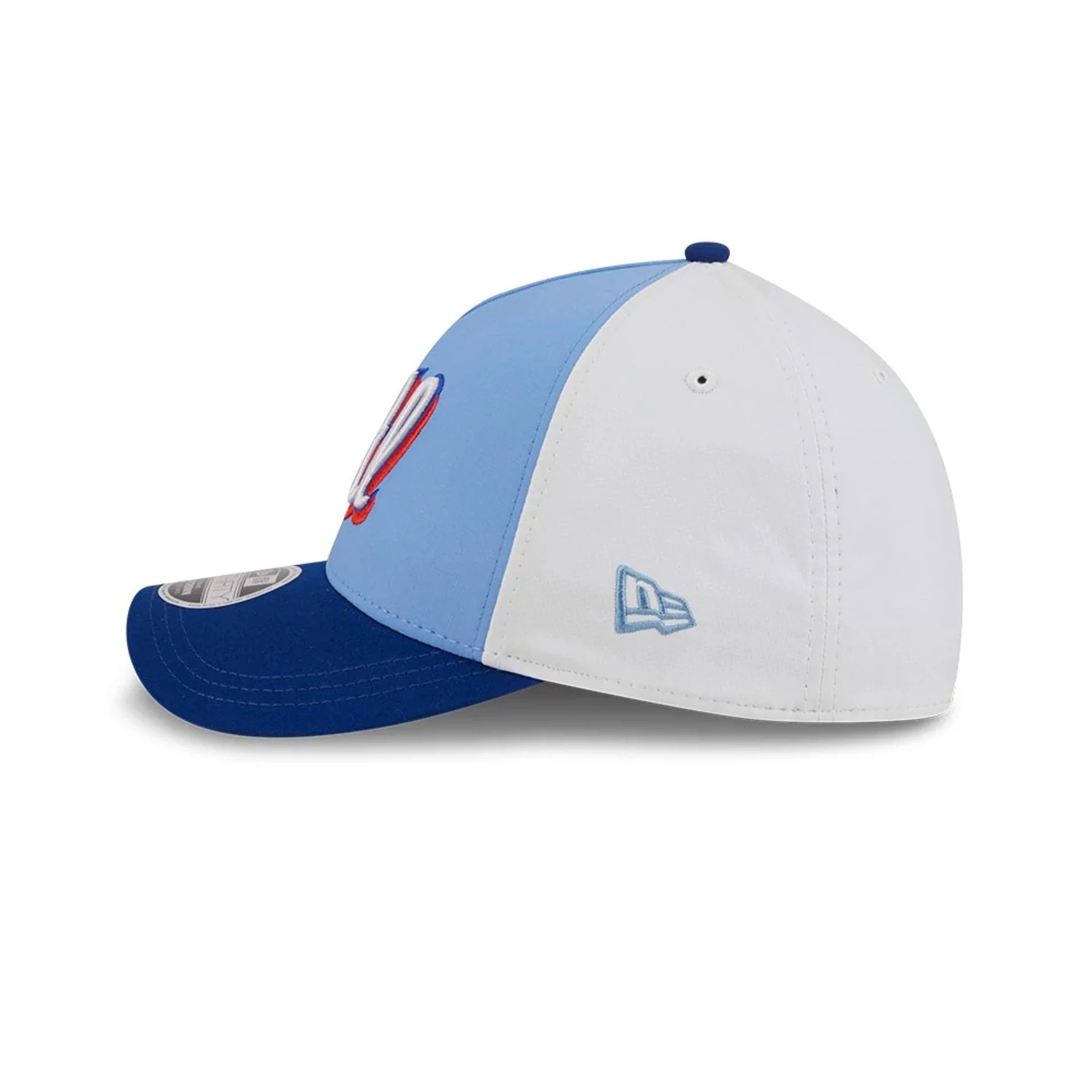 Braves MLB City Connect Blue 39THIRTY M-Crown A-Frame Stretch Fit Cap - Image 6