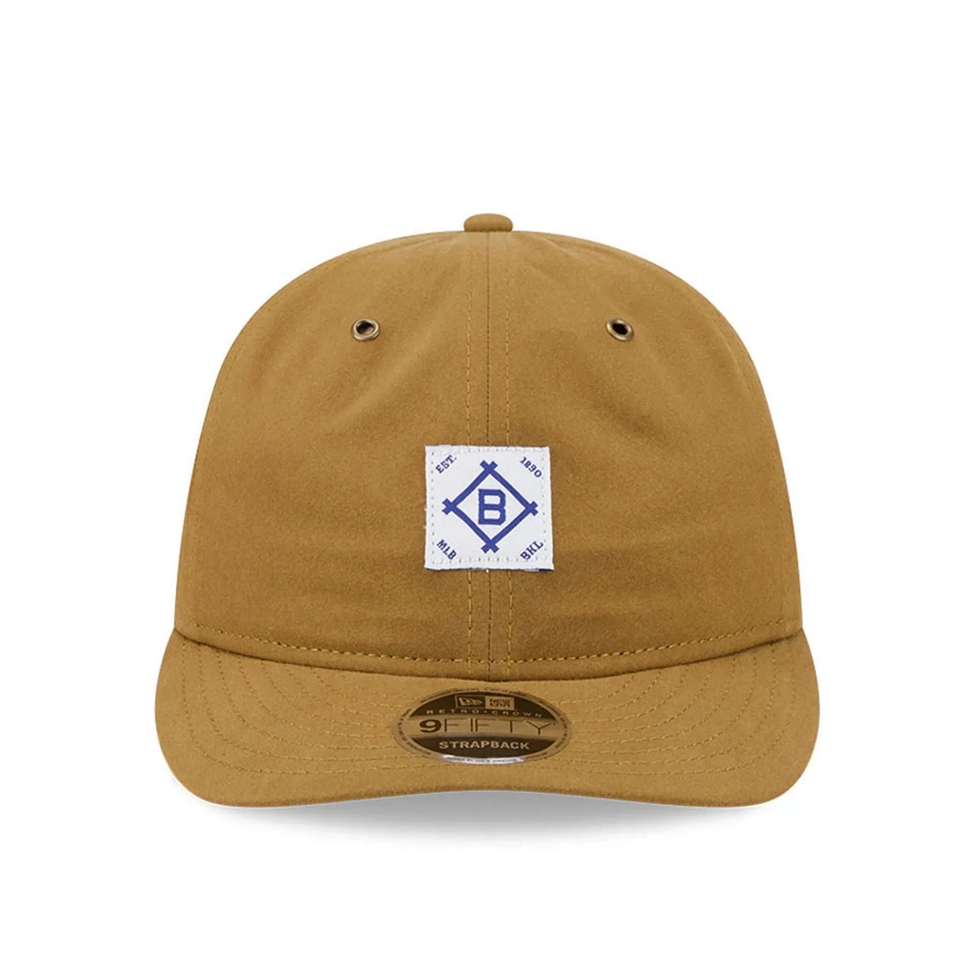 Brooklyn Dodgers MLB Brushed Dark Beige Retro Crown 9FIFTY Adjustable Cap - Image 3