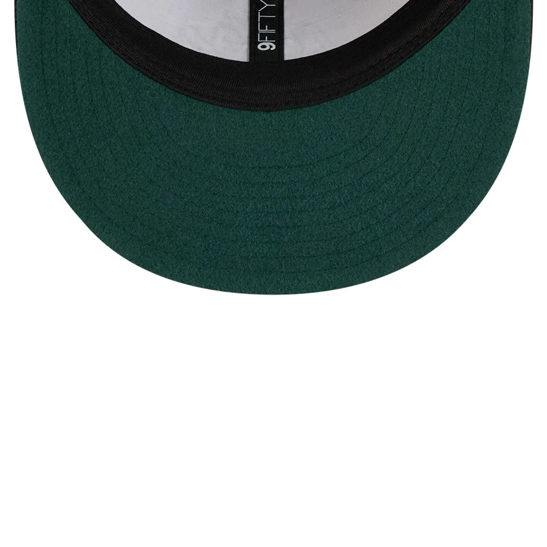 Brooklyn Nets NBA Chainstitch Script Grey Retro Crown 9FIFTY Adjustable Cap - Image 2