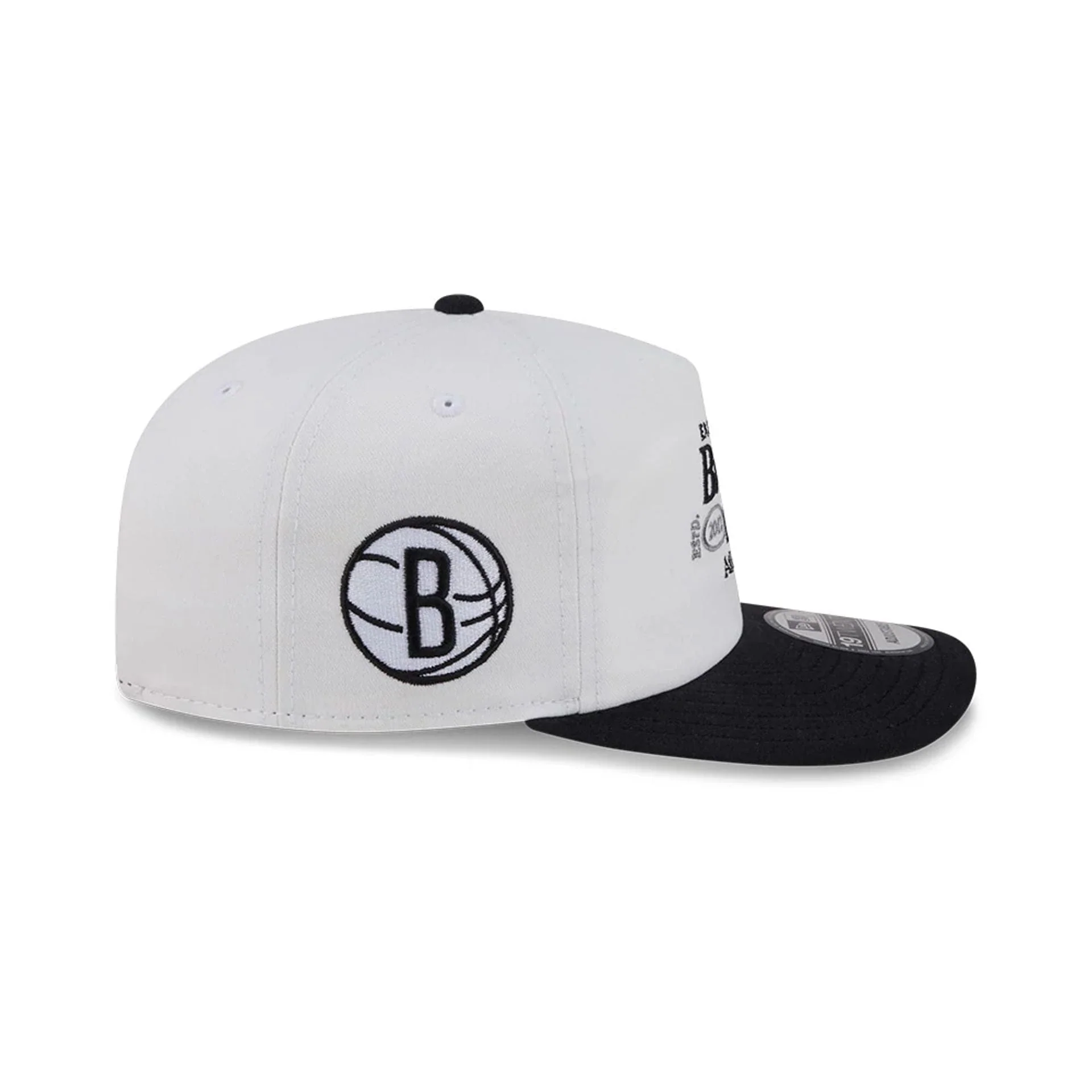 Brooklyn Nets NBA Conference White 19TWENTY Adjustable Cap - Image 5