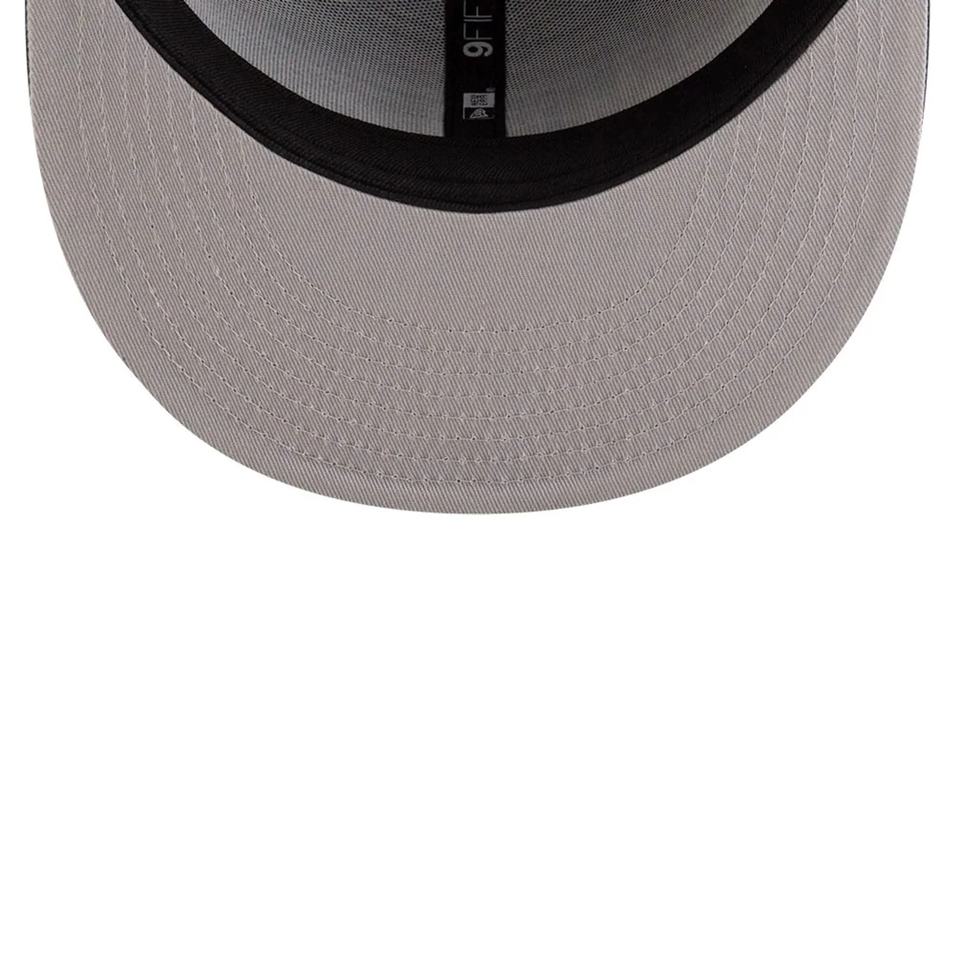 Brooklyn Nets NBA Statement Black 9FIFTY Snapback Adjustable Cap - Image 2
