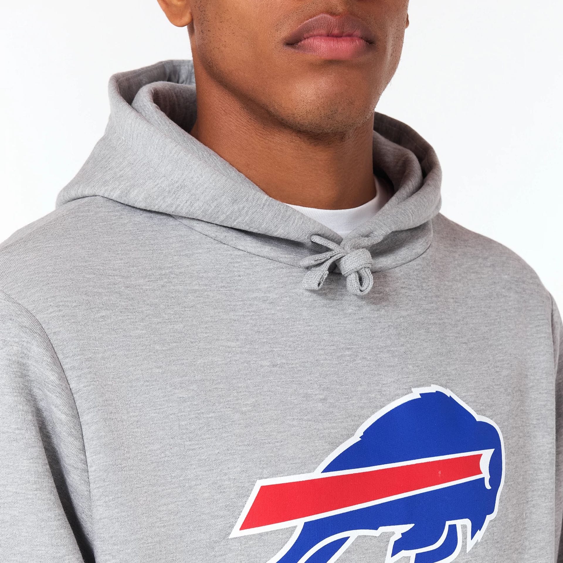 Buffalo Bills NFL Grey Pullover Hoodie - Image 3