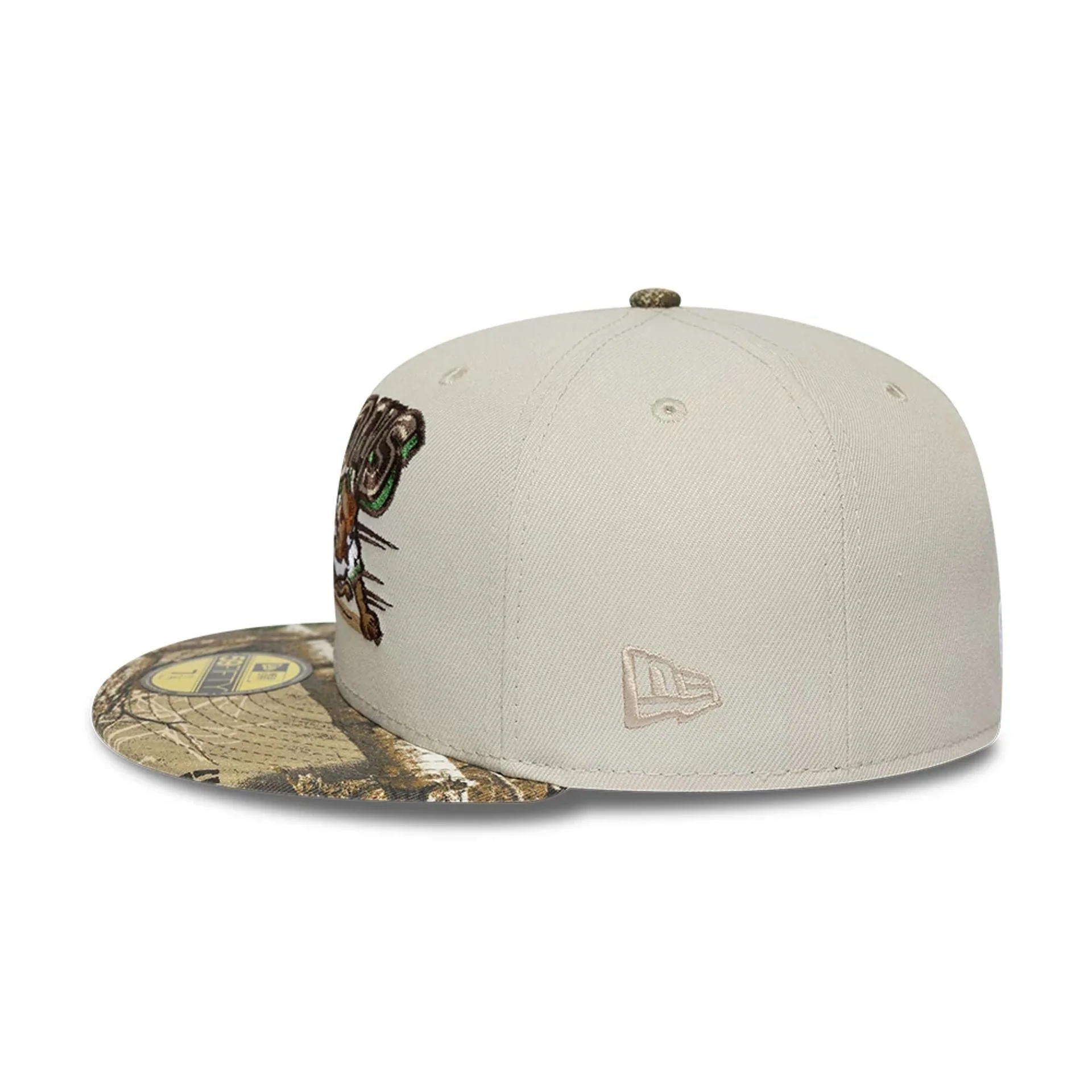 Buffalo Bisons MiLB Hometown Beige 59FIFTY Fitted Cap - Image 7