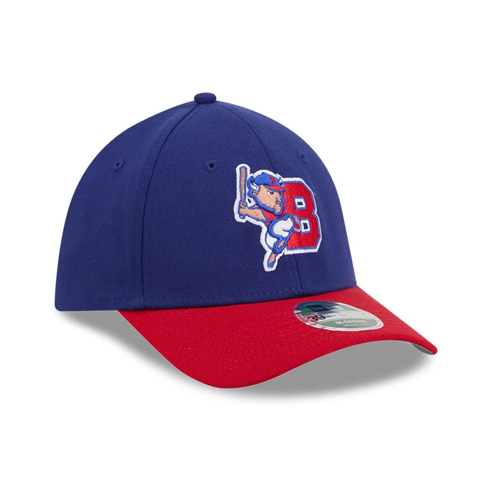 Buffalo Bisons MiLB On Field Dark Blue 39THIRTY M-Crown Stretch Fit Cap - Image 4