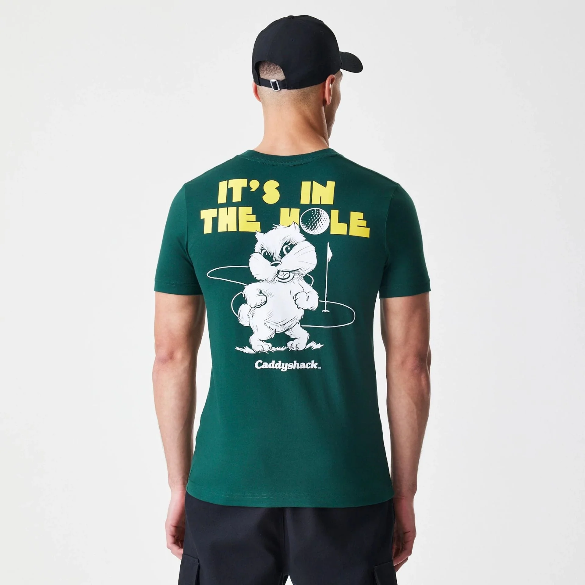 Caddyshack It's In The Hole Dark Green T-Shirt - Image 2
