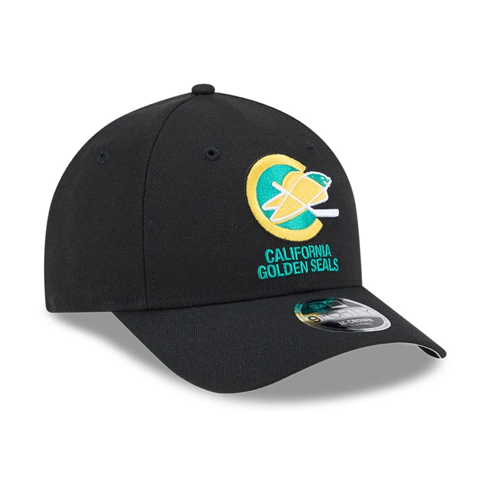 California Golden Seals NHL Team Black 9FORTY M-Crown Adjustable Cap - Image 3