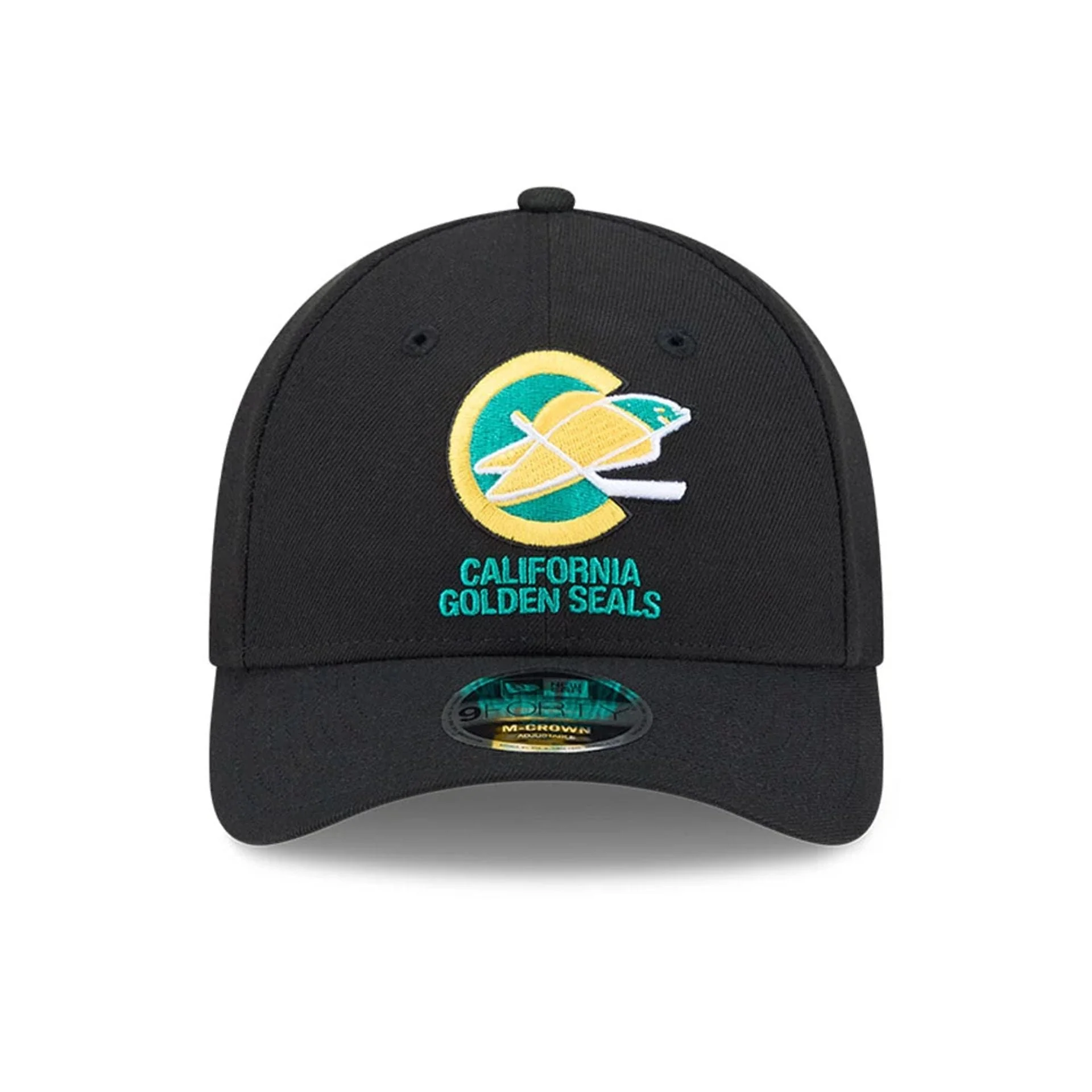 California Golden Seals NHL Team Black 9FORTY M-Crown Adjustable Cap - Image 4