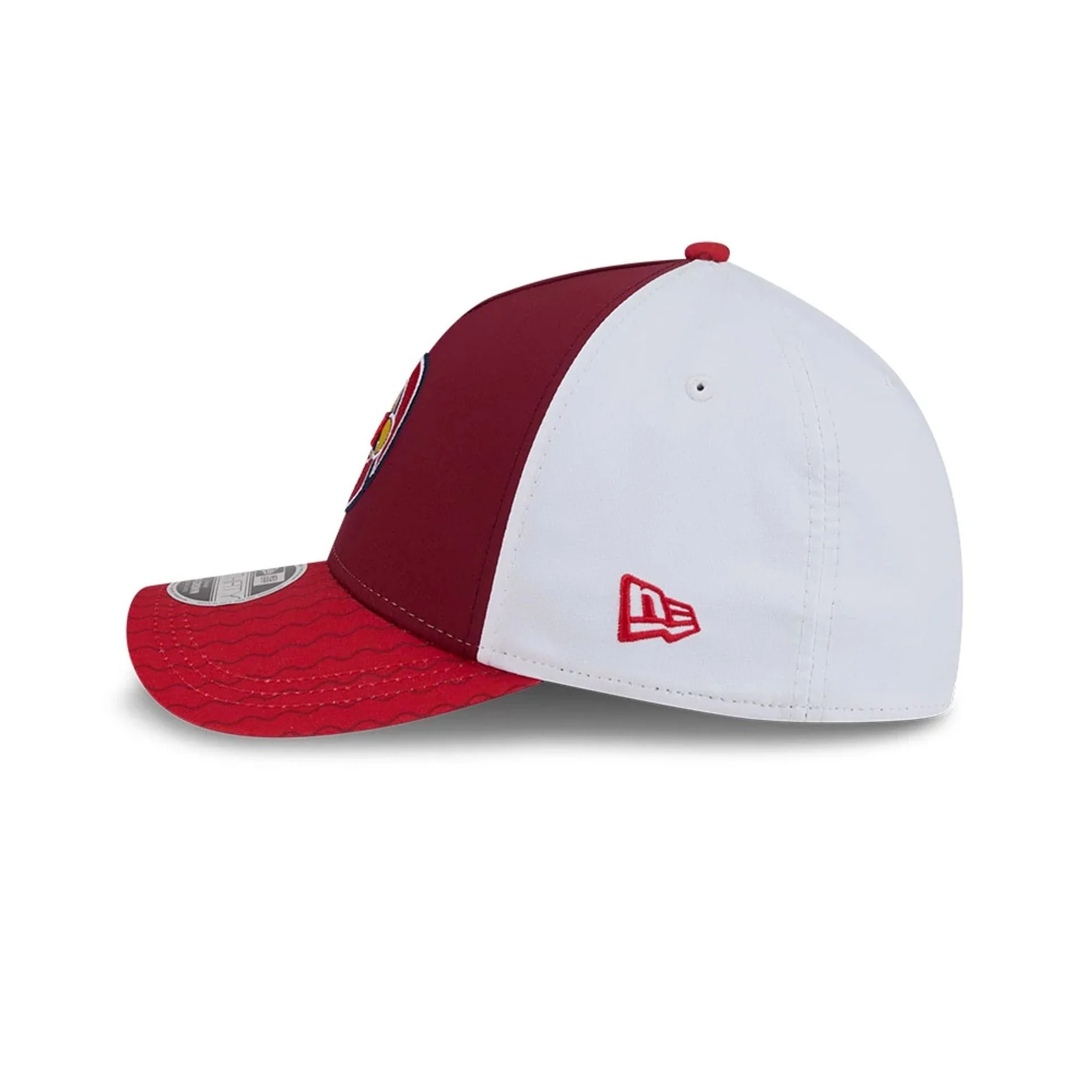 Cardinals MLB City Connect Red 39THIRTY M-Crown A-Frame Stretch Fit Cap - Image 6