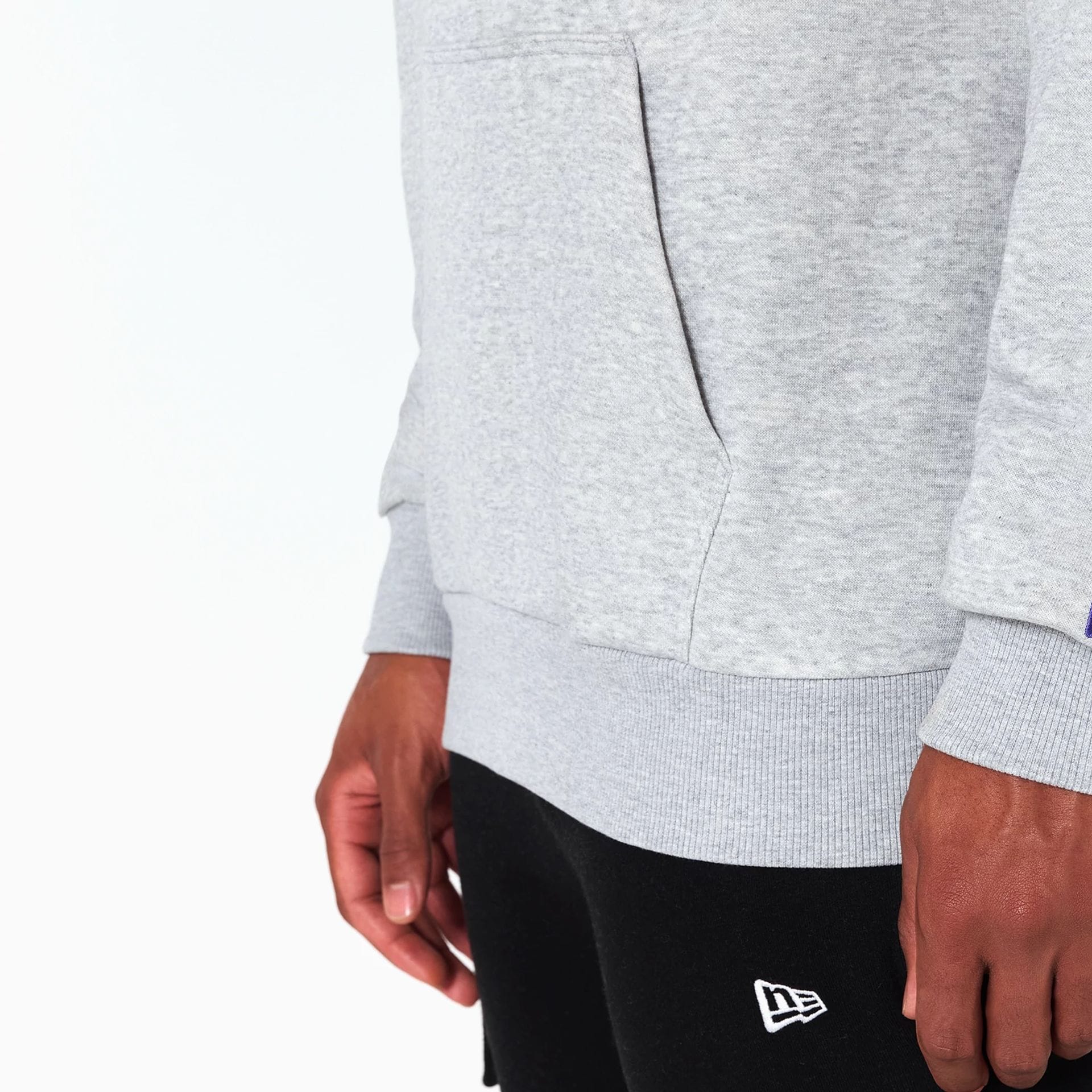 Charlotte Hornets NBA Grey Pullover Hoodie - Image 5
