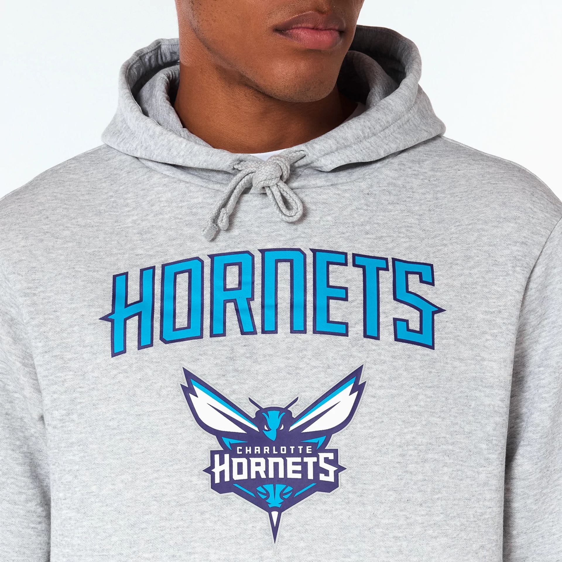 Charlotte Hornets NBA Grey Pullover Hoodie - Image 6