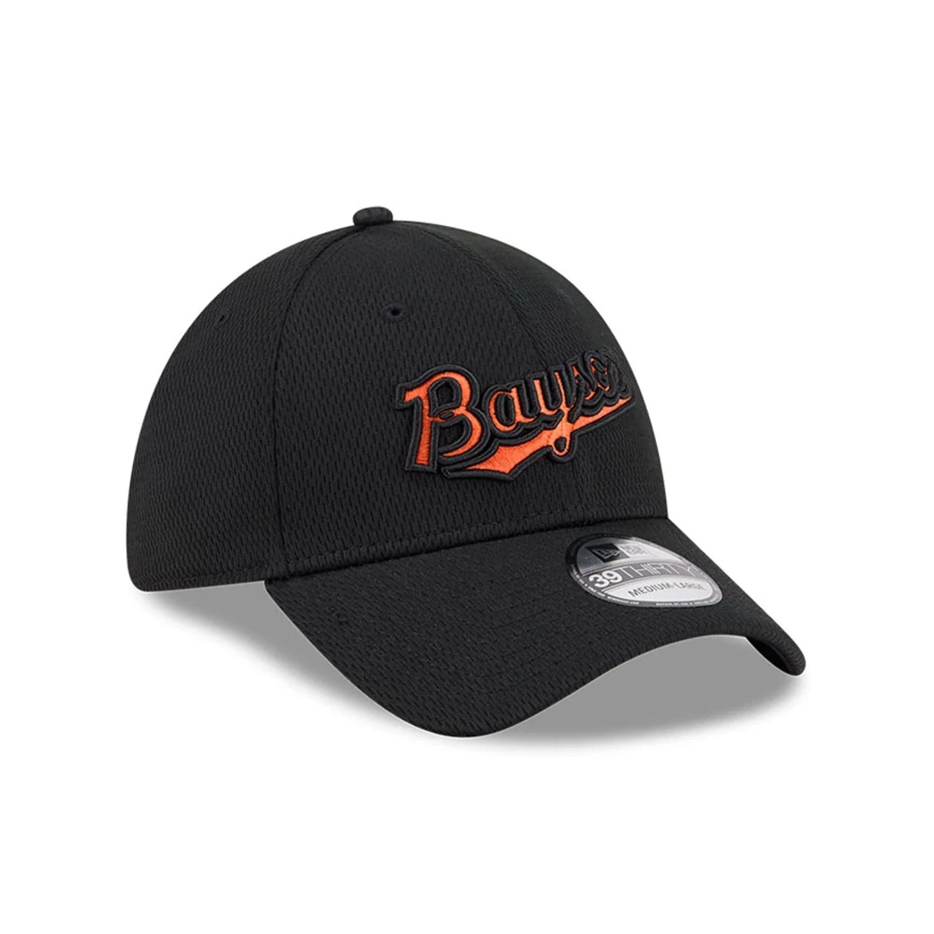 Chesapeake Baysox MiLB Batting Practice Black 39THIRTY Stretch Fit Cap - Image 4