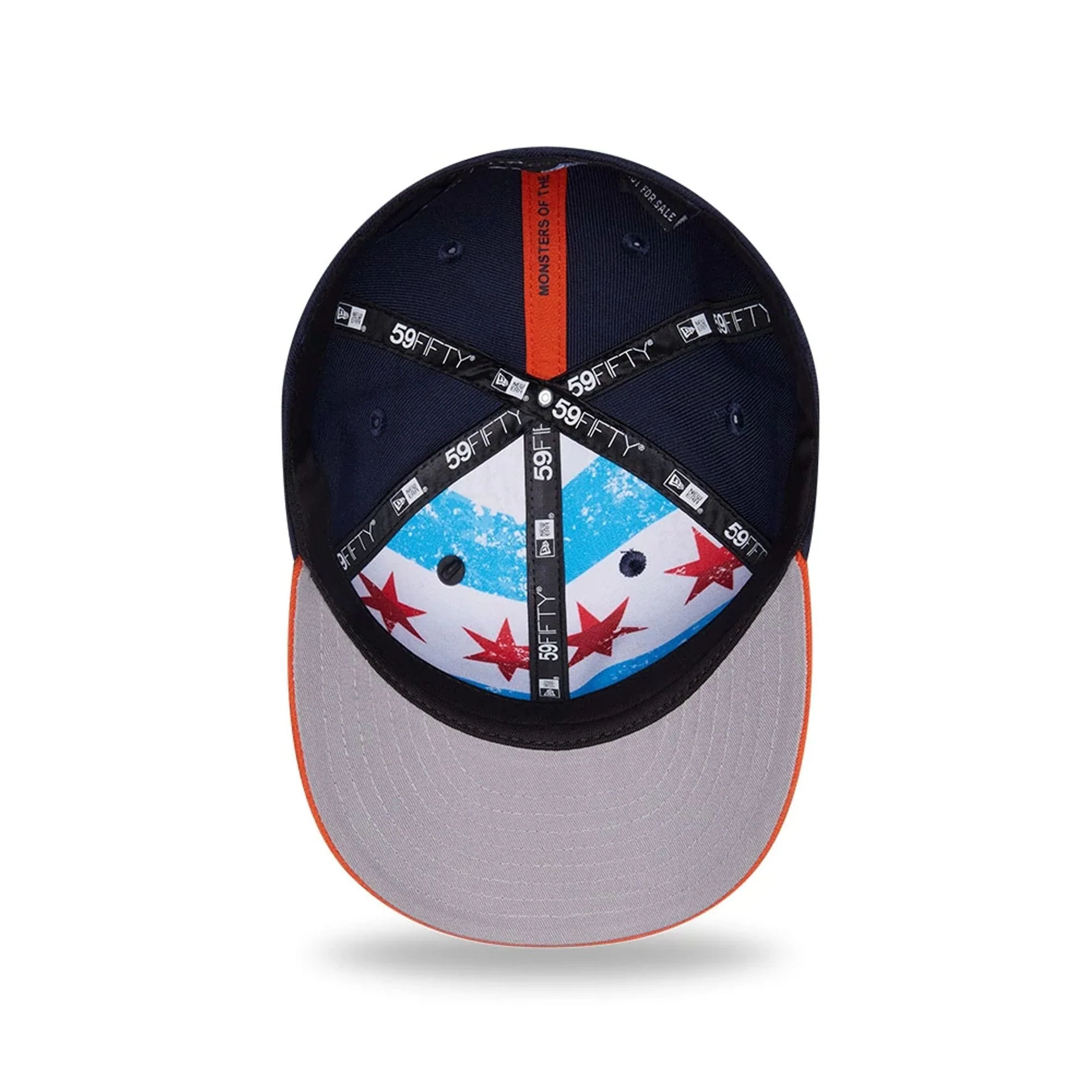 Chicago Bears NFL Draft 2026 Navy 59FIFTY Fitted Cap - Image 2