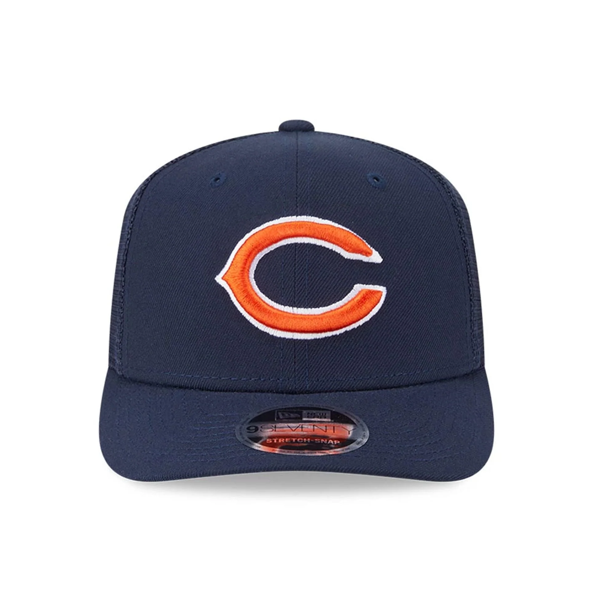 Chicago Bears NFL Evergreen Navy 9SEVENTY Stretch Snap Adjustable Cap - Image 3