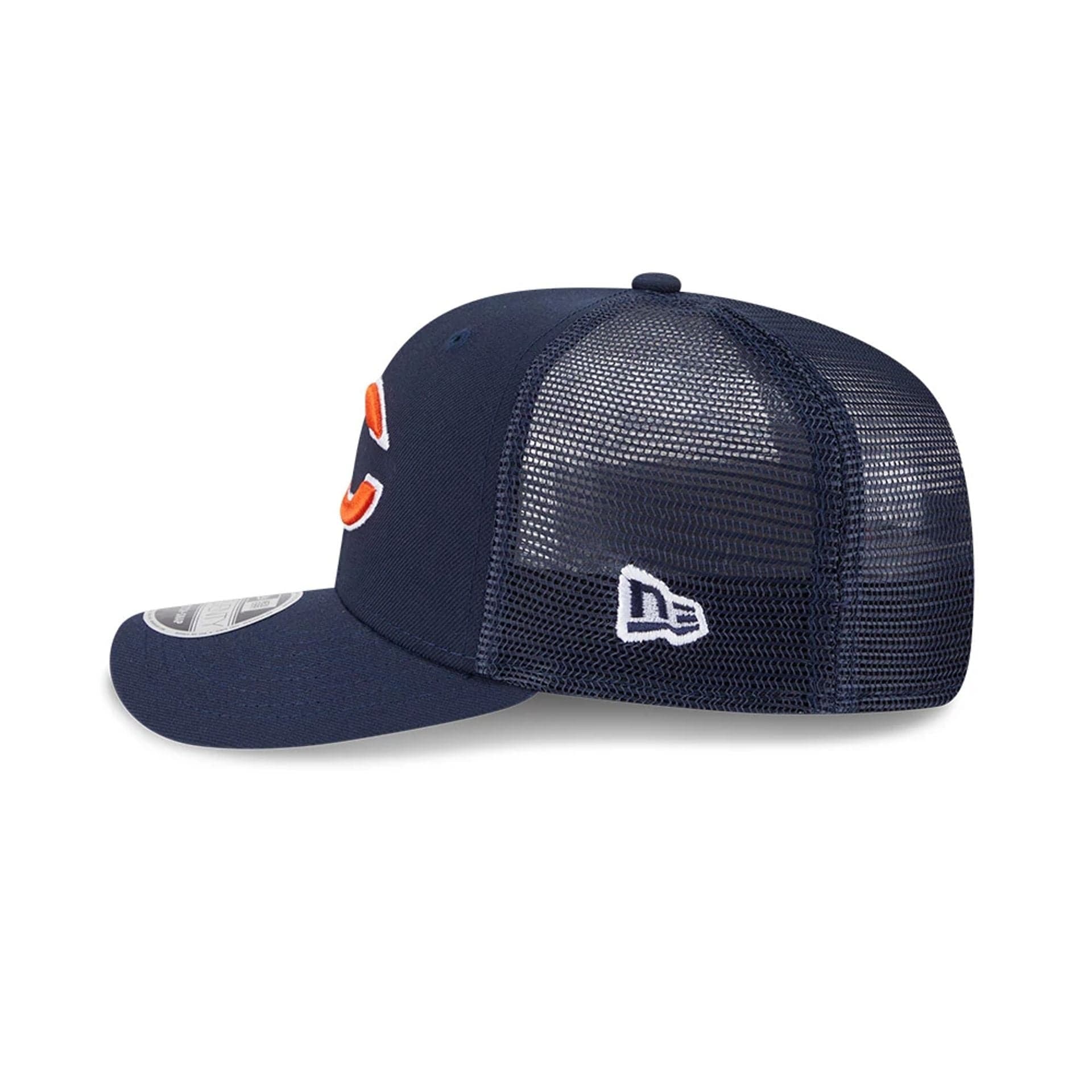 Chicago Bears NFL Evergreen Navy 9SEVENTY Stretch Snap Adjustable Cap - Image 5