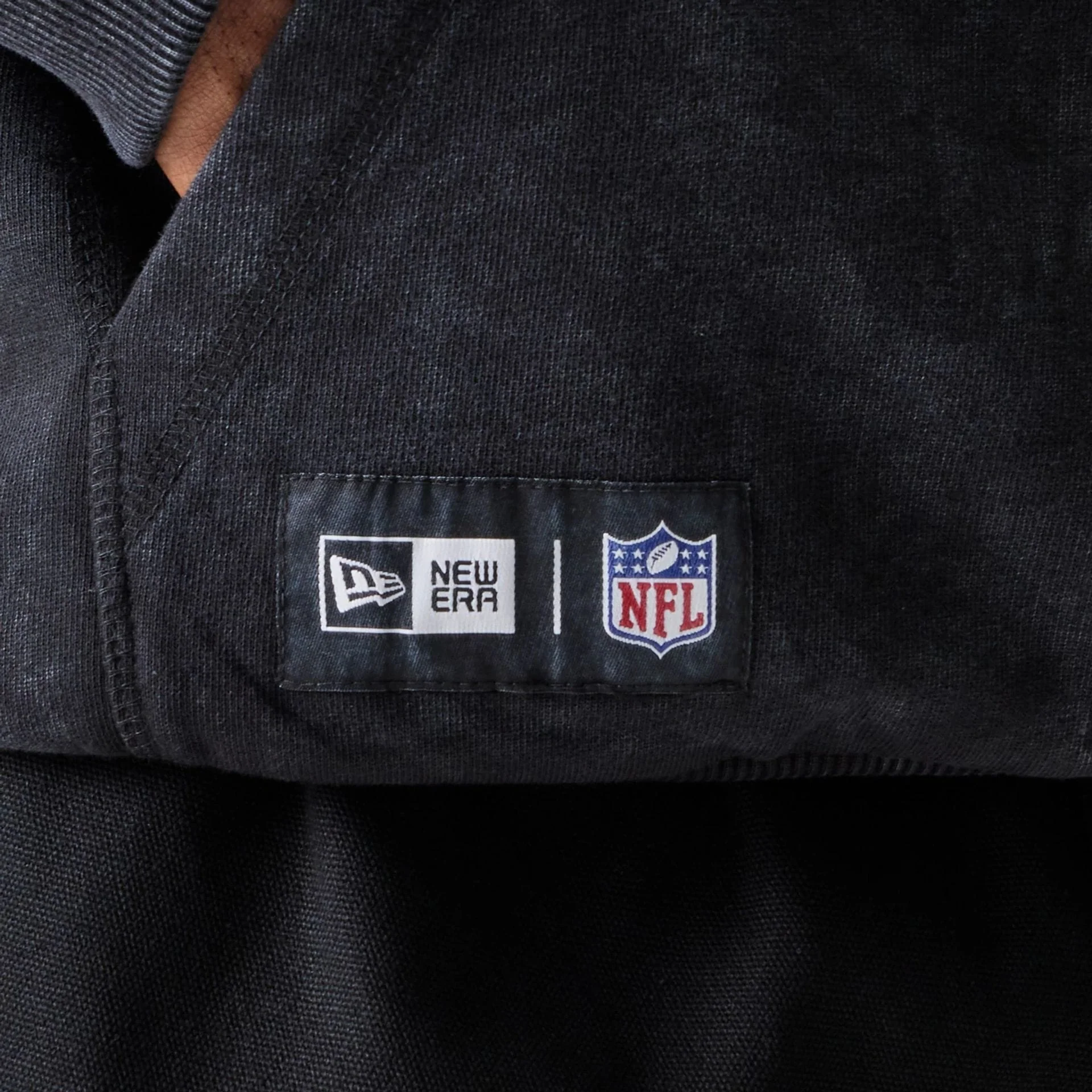 Chicago Bears NFL Games Premium Apparel Black Oversized Pullover Hoodie - Image 3