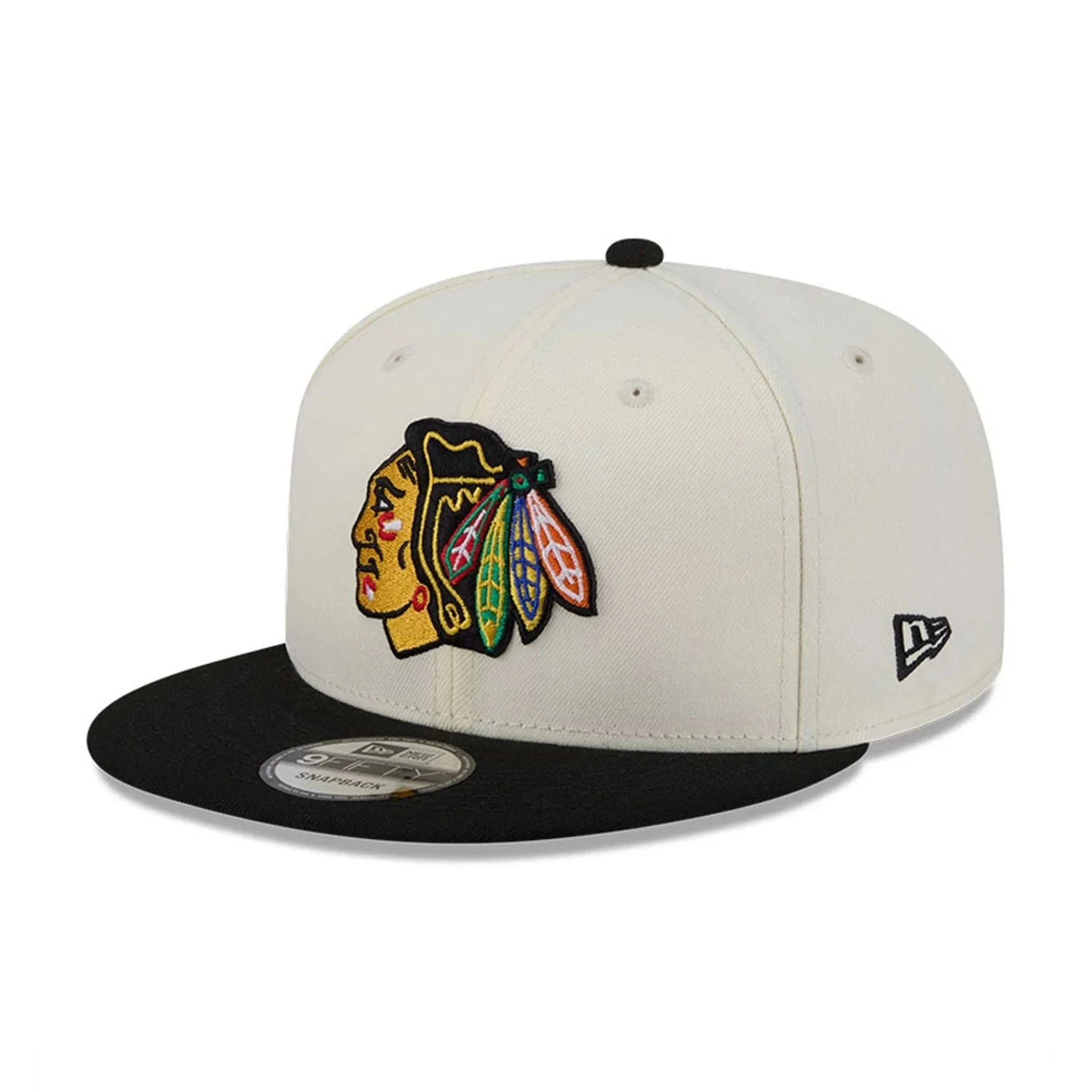 Chicago Blackhawks NHL Localized White 9FIFTY Snapback Adjustable Cap - Image 4
