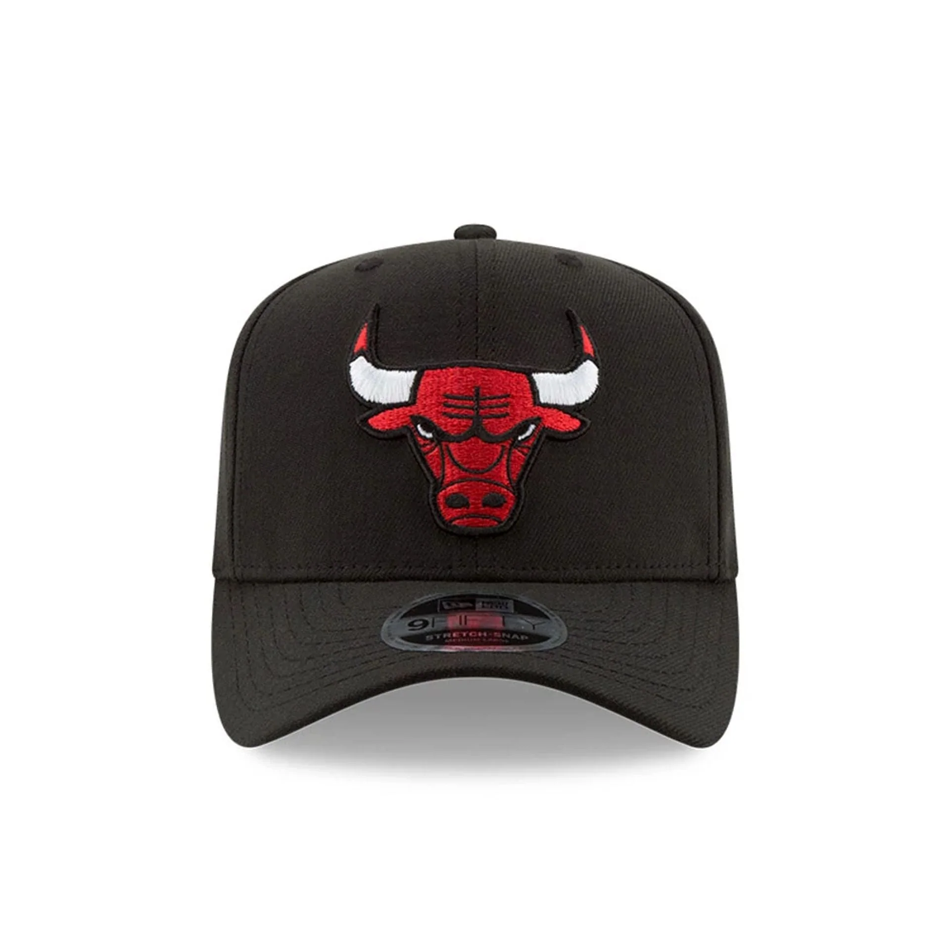 Chicago Bulls Black 9FIFTY Stretch Snap Cap - Image 5
