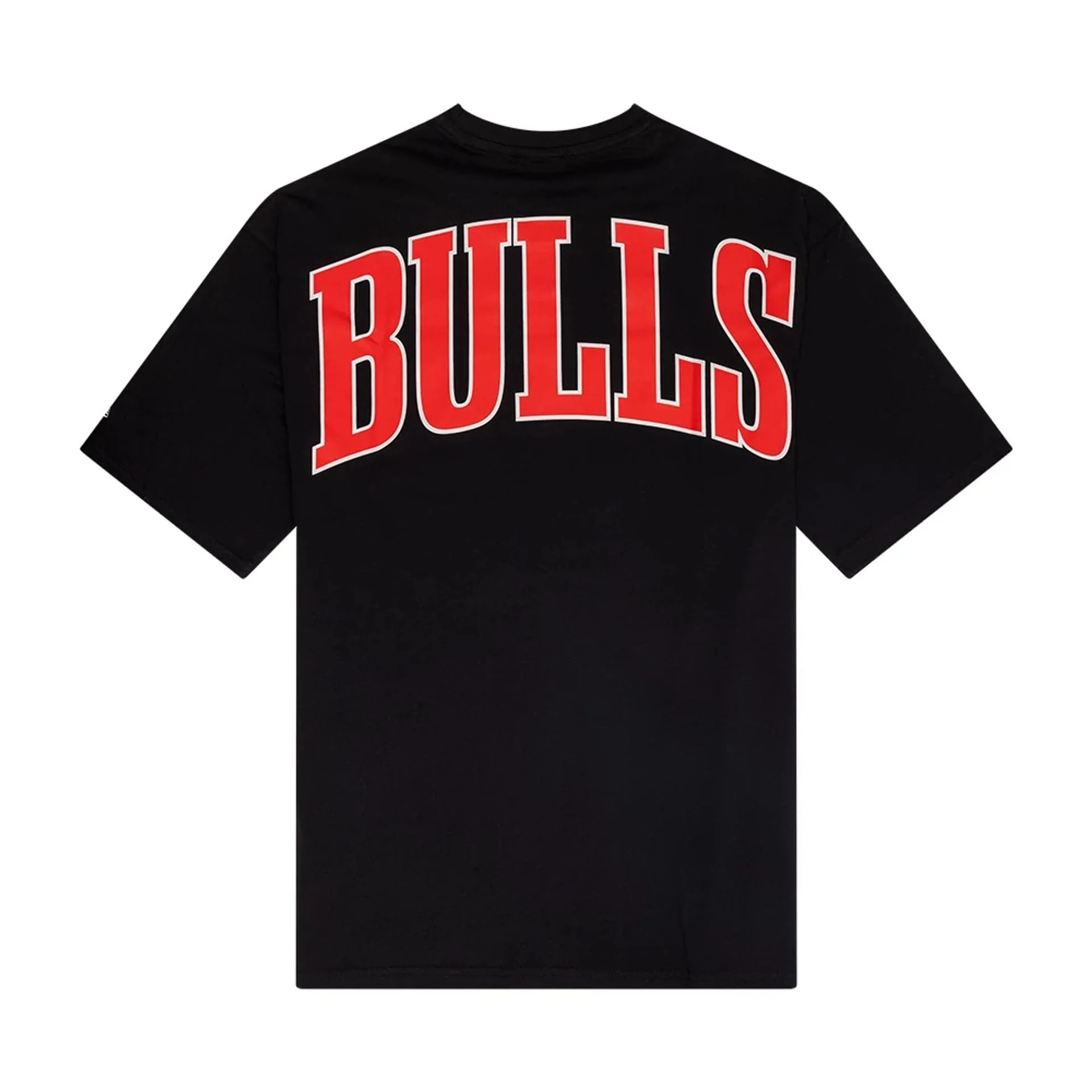 Chicago Bulls NBA Arch Graphic Black Oversized T-Shirt - Image 2