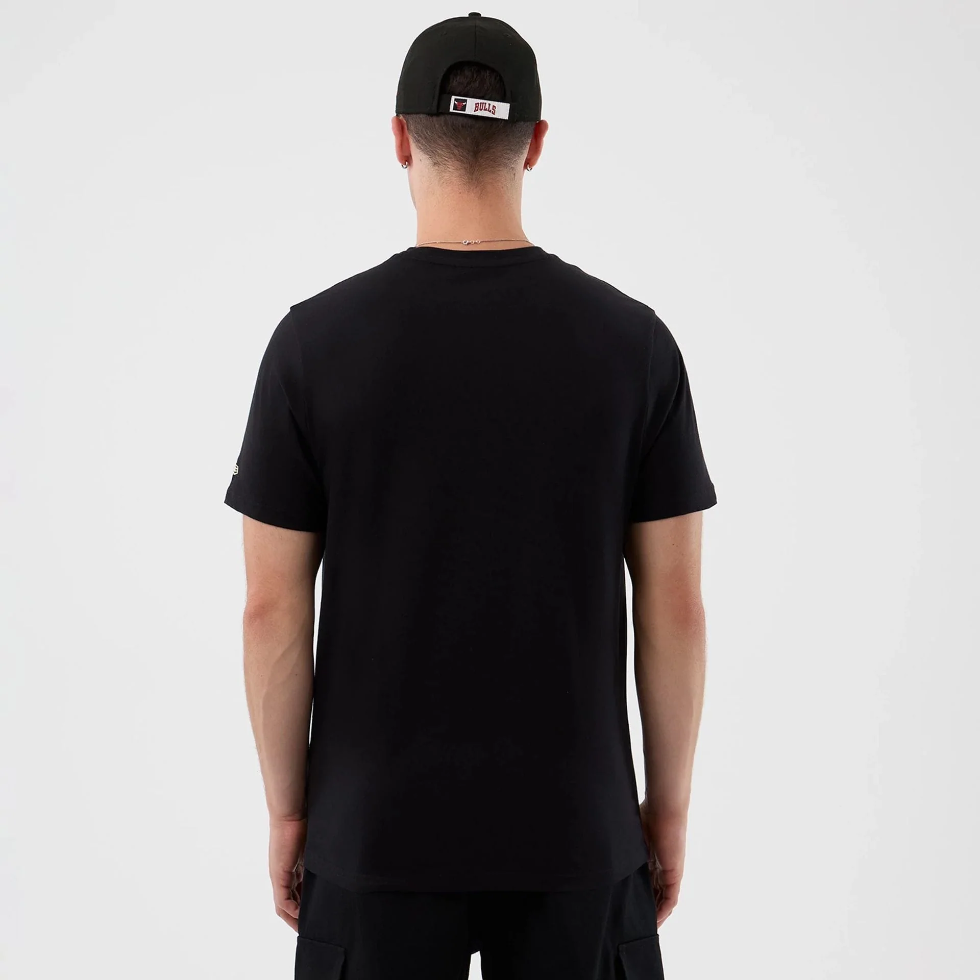 Chicago Bulls NBA Back To School Black T-Shirt - Image 2