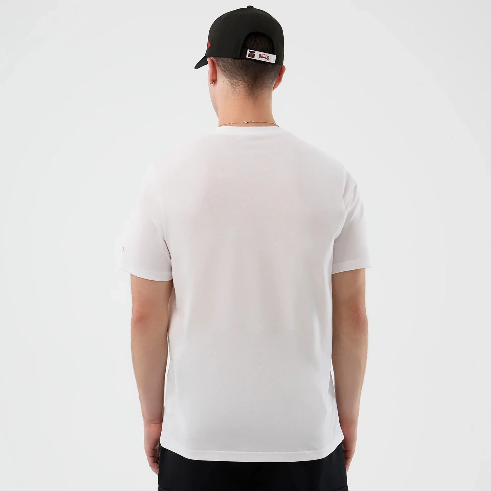 Chicago Bulls NBA Back To School White T-Shirt - Image 2