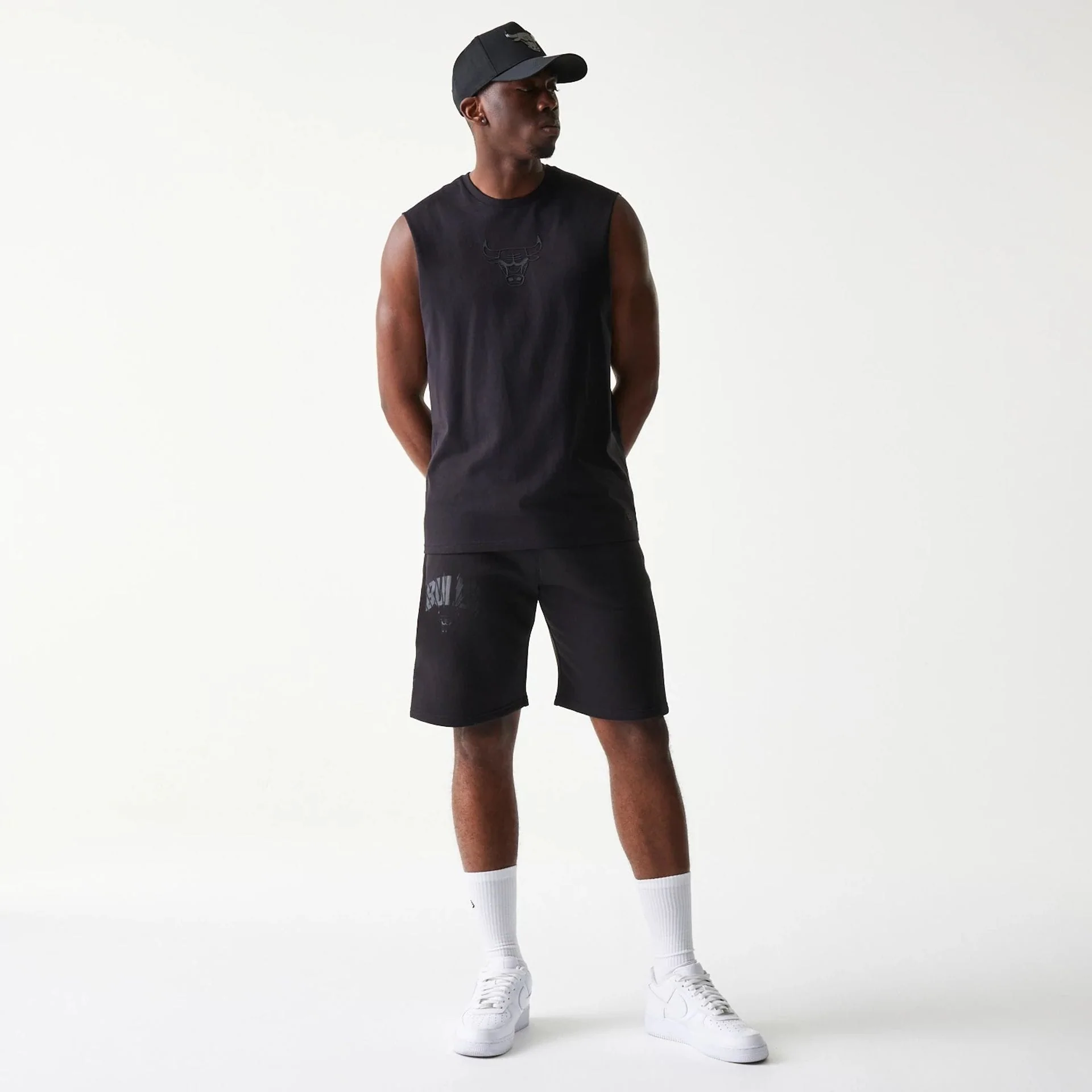 Chicago Bulls NBA Black Shorts - Image 8