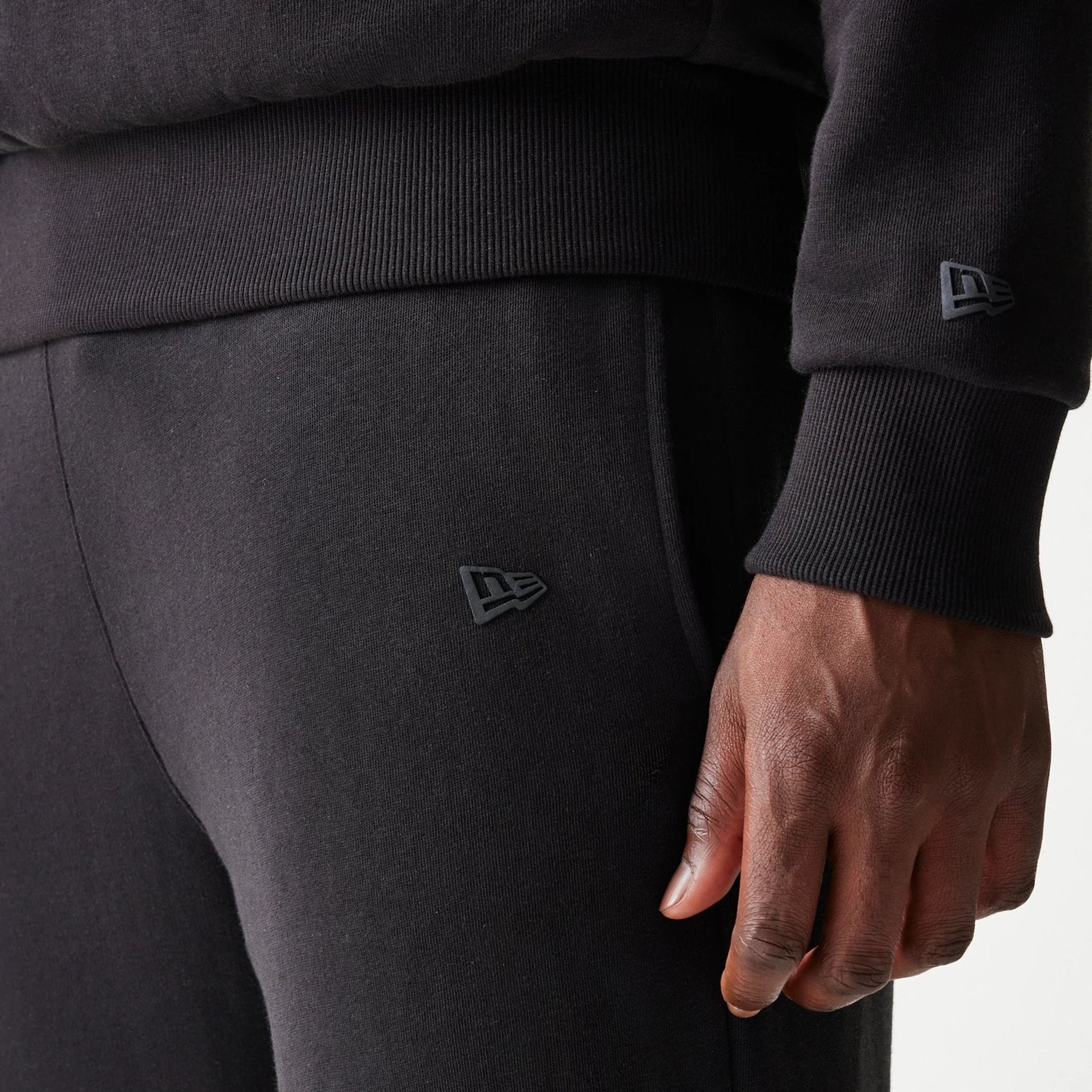 Chicago Bulls NBA Black Straight Leg Joggers - Image 5