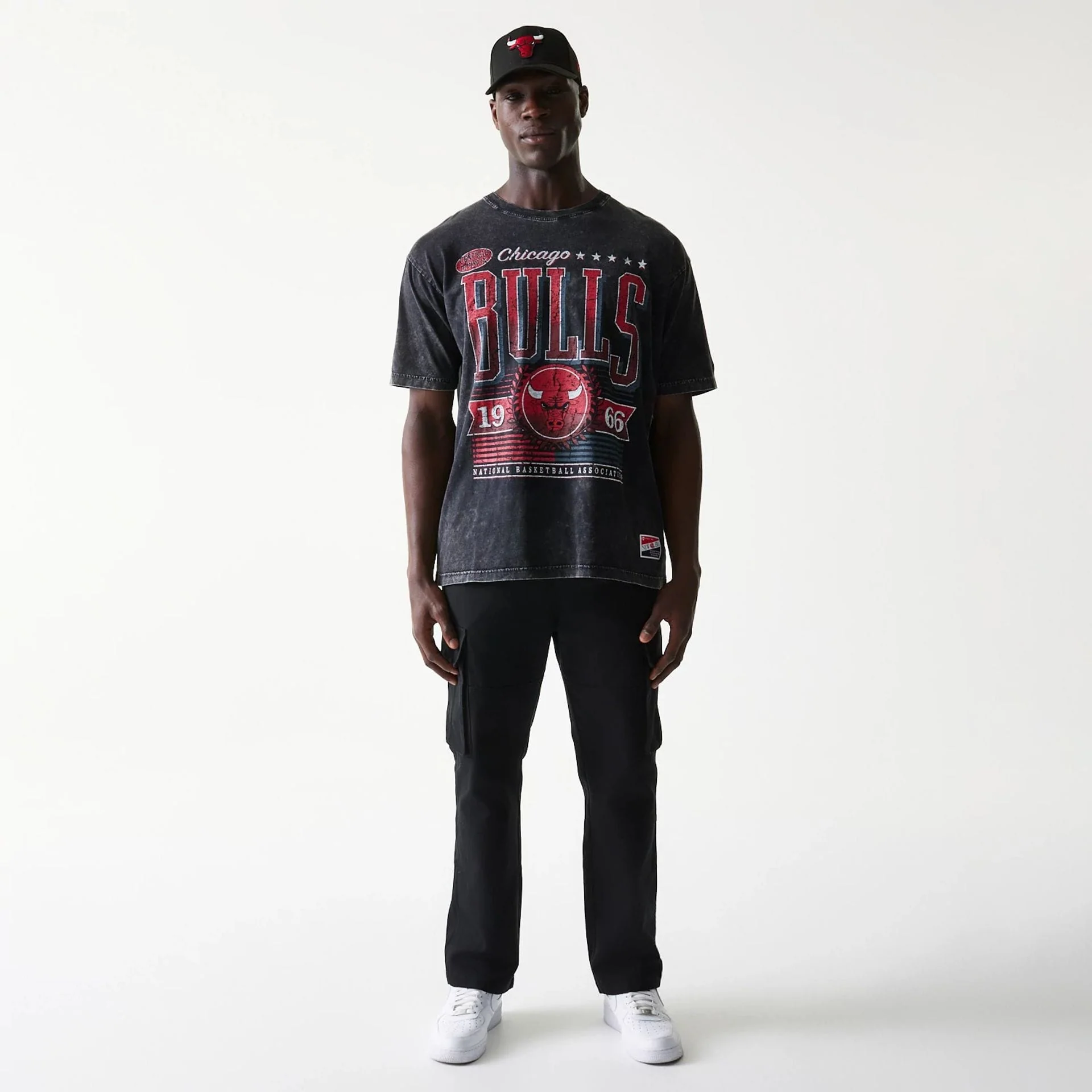 Chicago Bulls NBA Black T-Shirt - Image 8