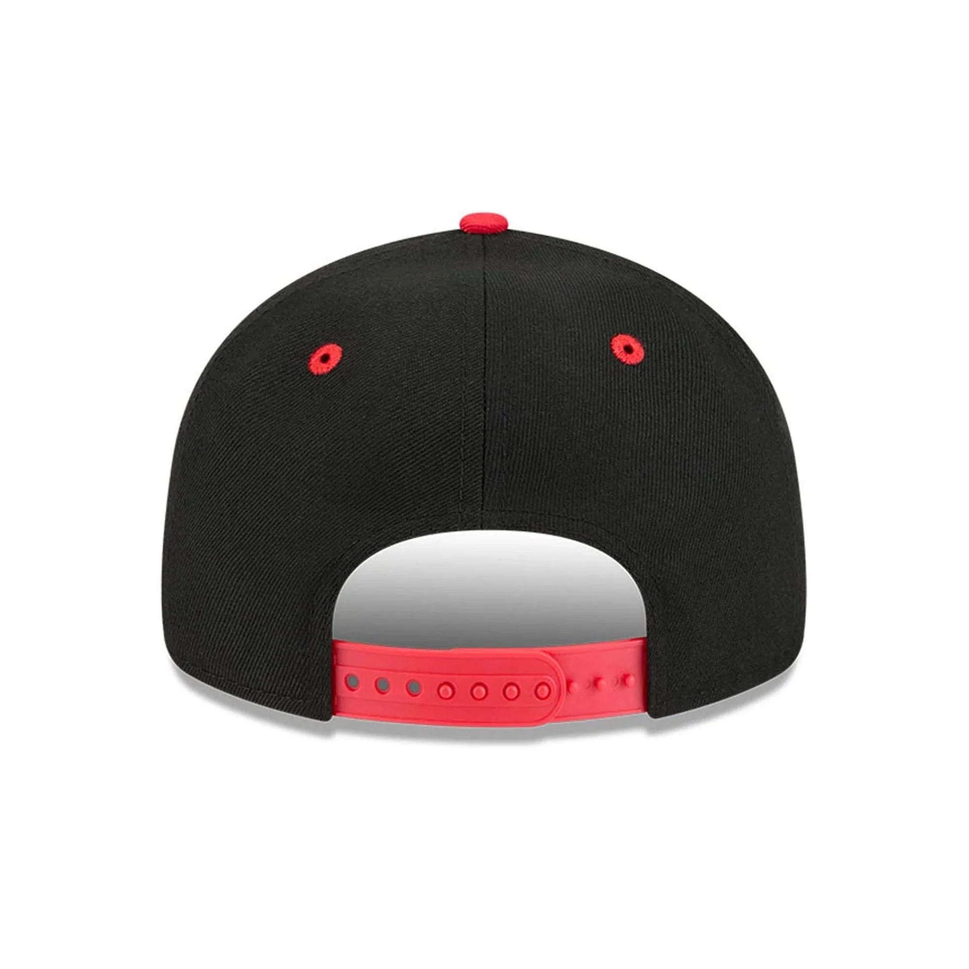 Chicago Bulls NBA Chainstitch Script Black Retro Crown 9FIFTY Adjustable Cap - Image 7
