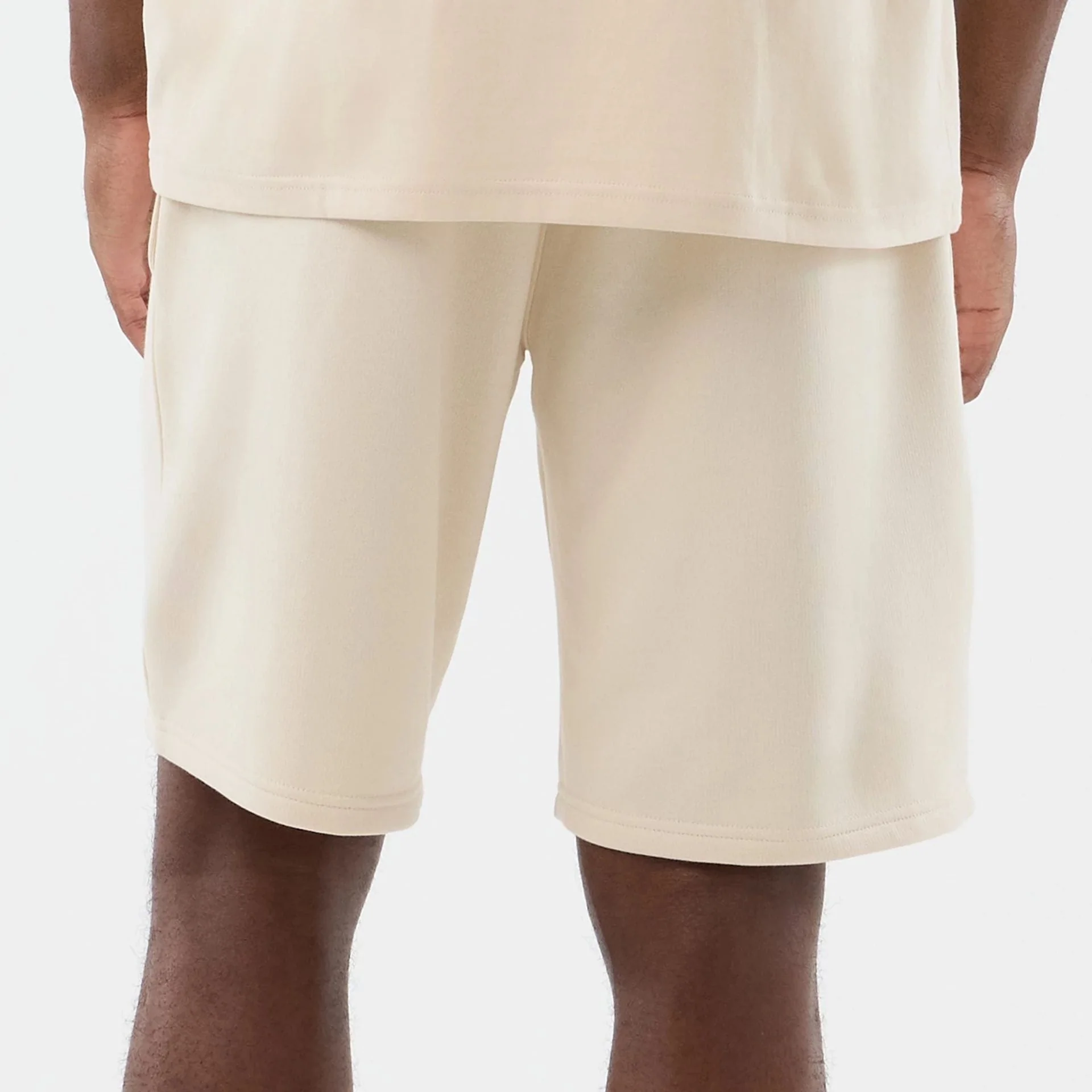 Chicago Bulls NBA Core Plus Light Beige Shorts - Image 7