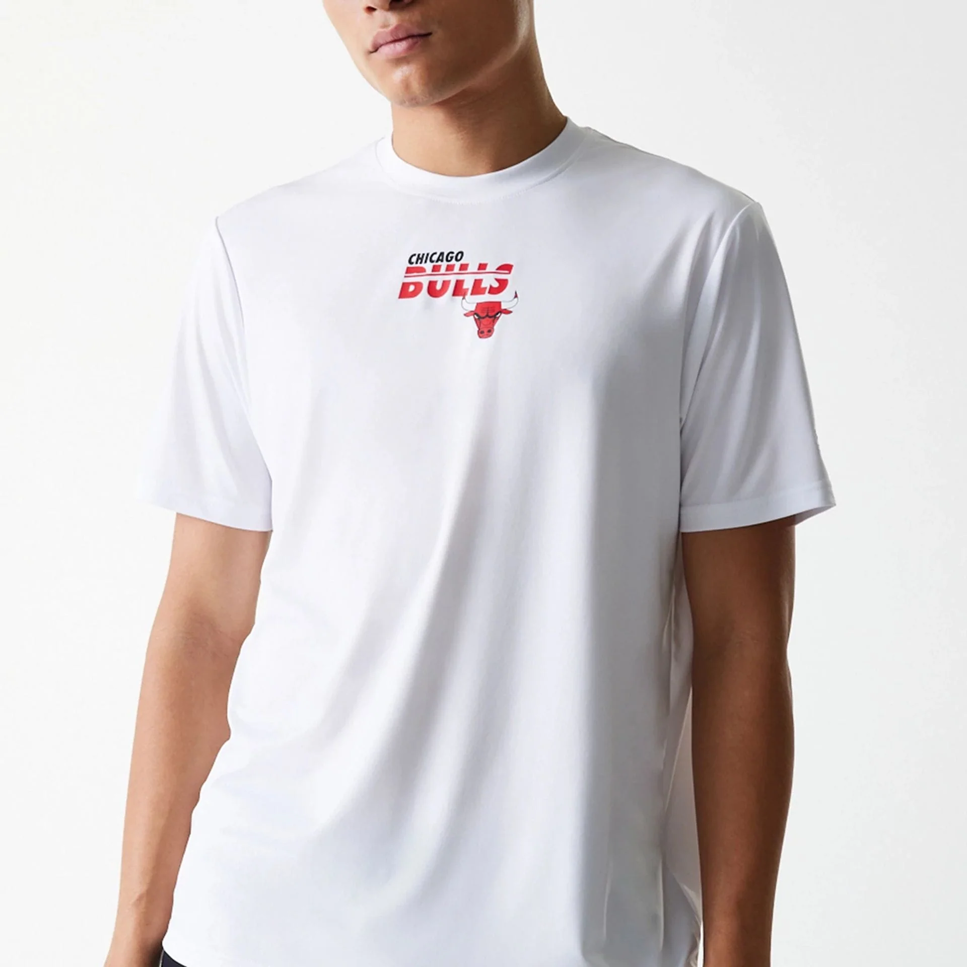 Chicago Bulls NBA Essentials White T-Shirt - Image 4