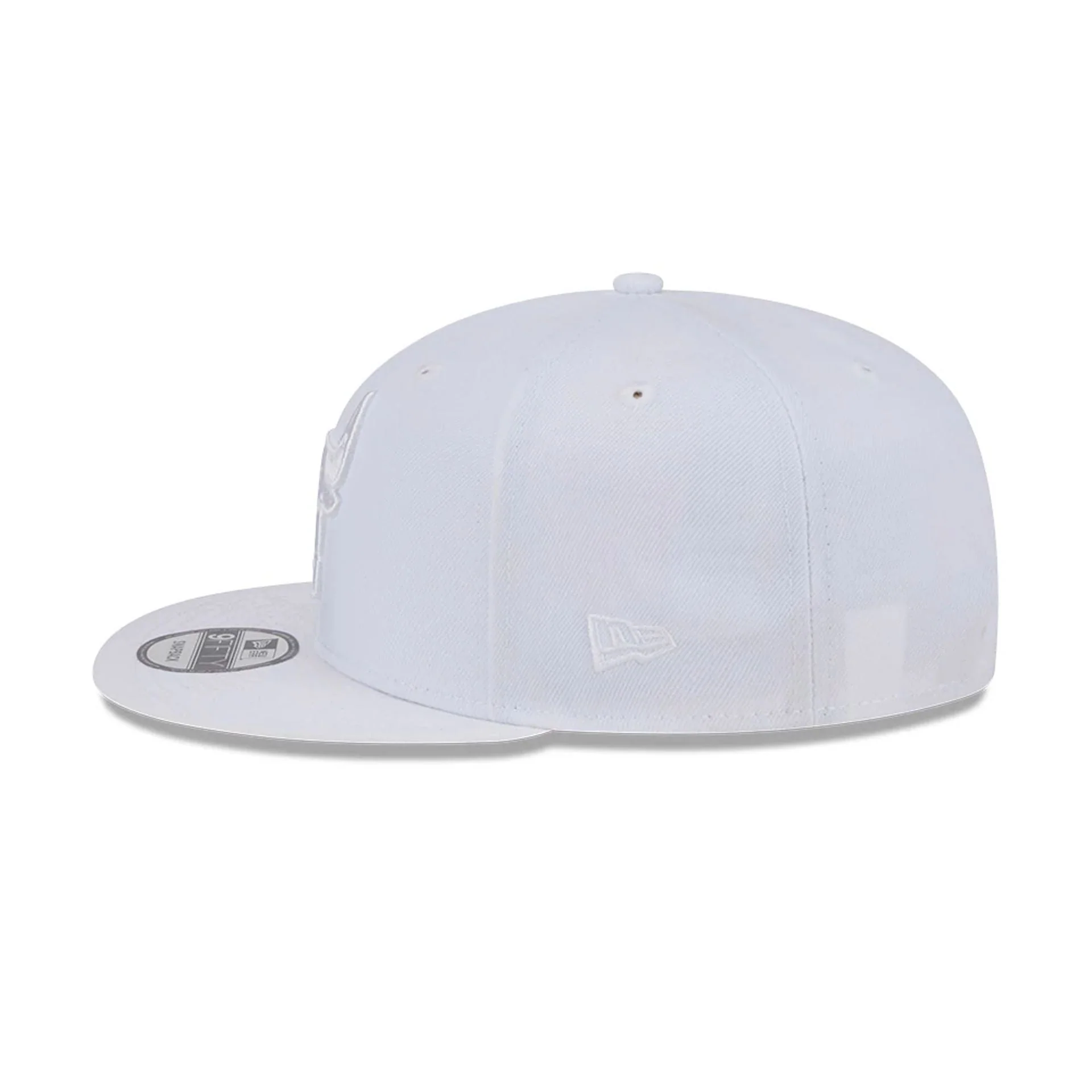 Chicago Bulls NBA Evergreen White 9FIFTY Snapback Adjustable Cap - Image 11