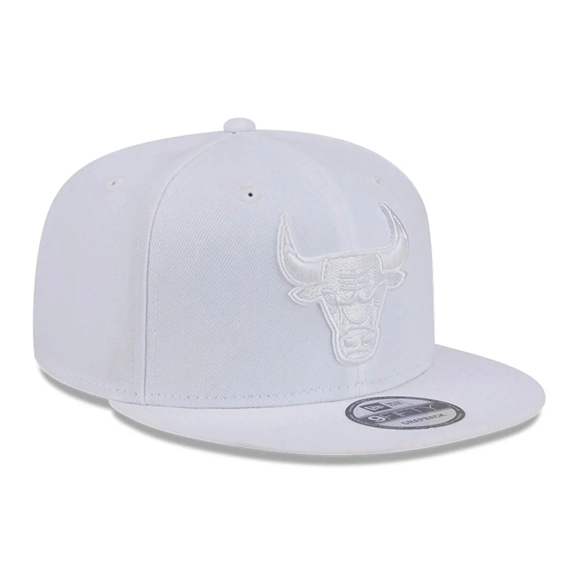Chicago Bulls NBA Evergreen White 9FIFTY Snapback Adjustable Cap - Image 4