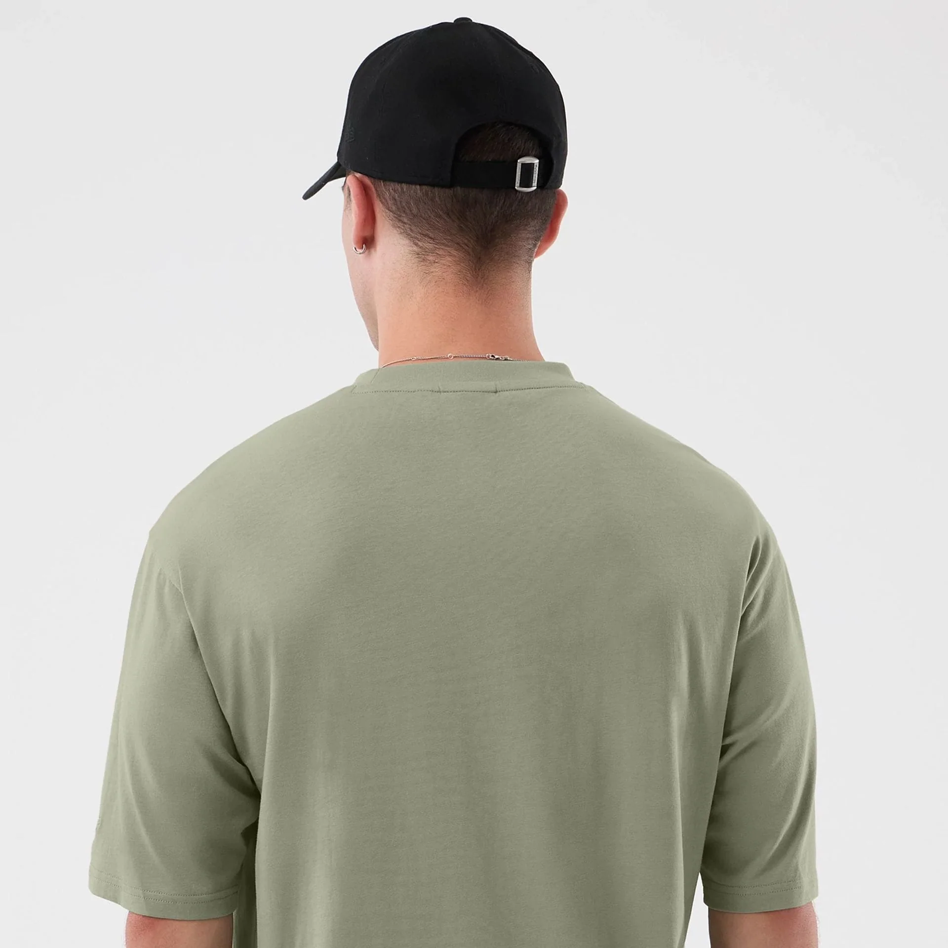 Chicago Bulls NBA League Essential Pastel Green Oversized T-Shirt - Image 7
