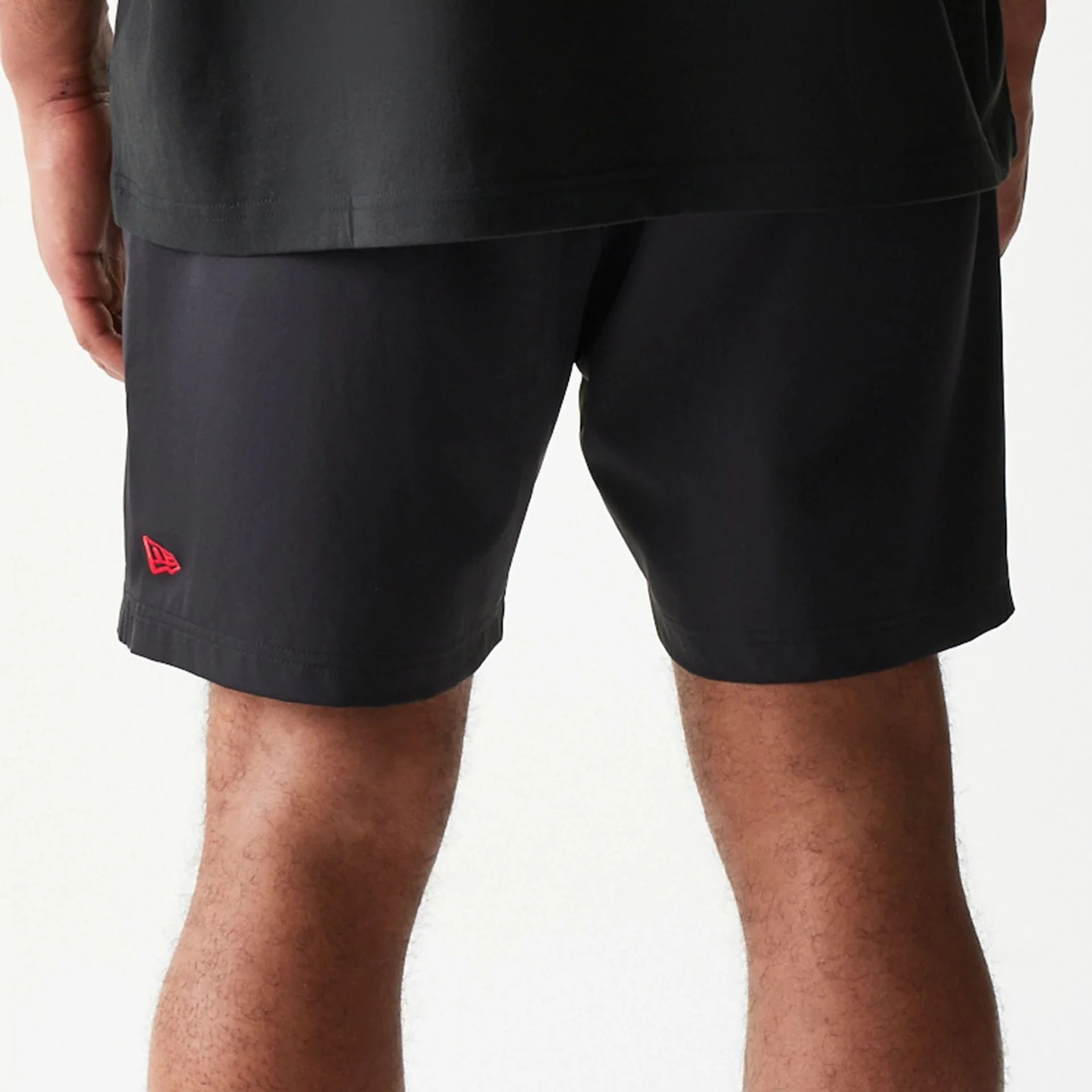 Chicago Bulls NBA Match Black Oversized Shorts - Image 5