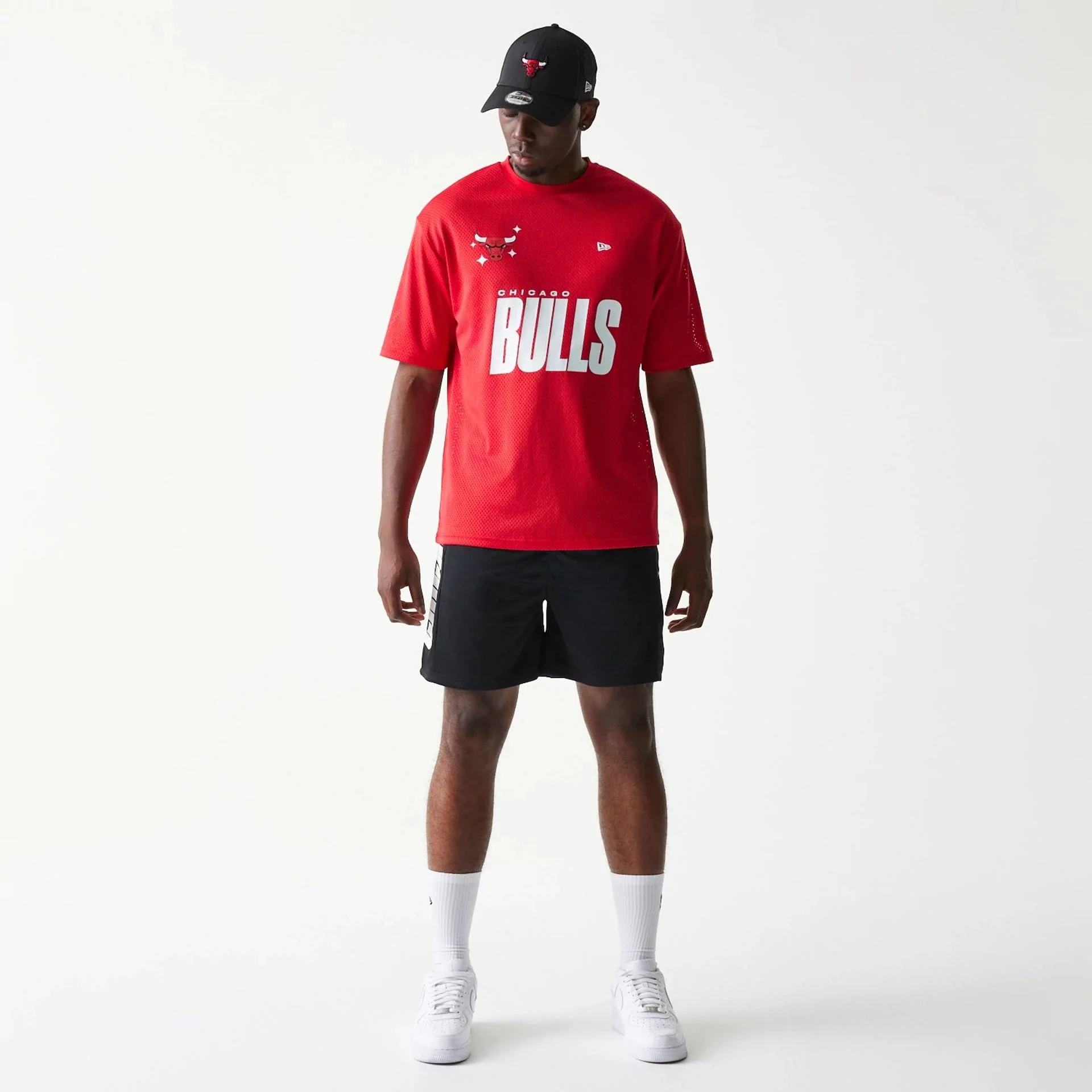 Chicago Bulls NBA Mesh Black Shorts - Image 8