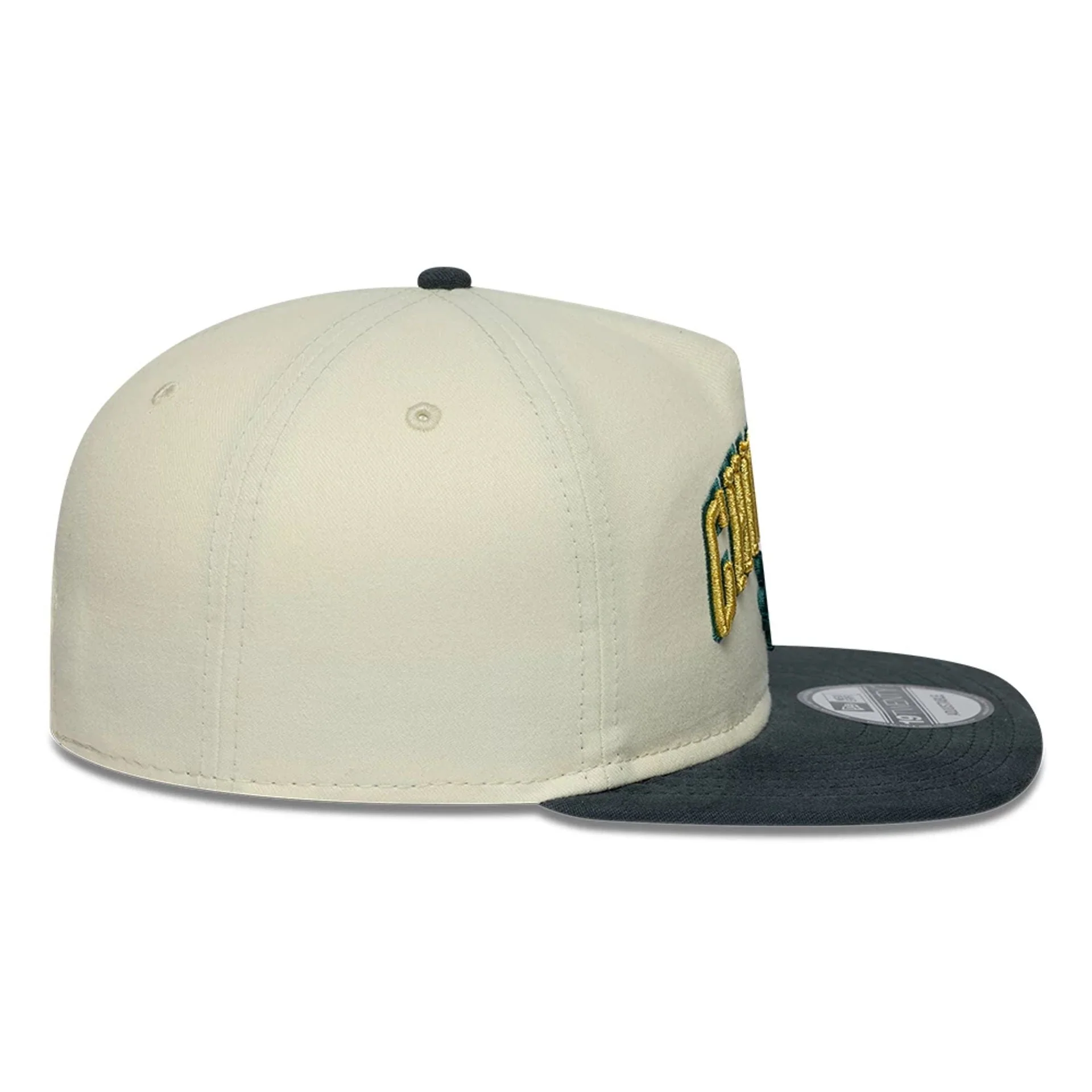 Chicago Bulls NBA Metallic Logo Cream 19TWENTY Adjustable Cap - Image 7