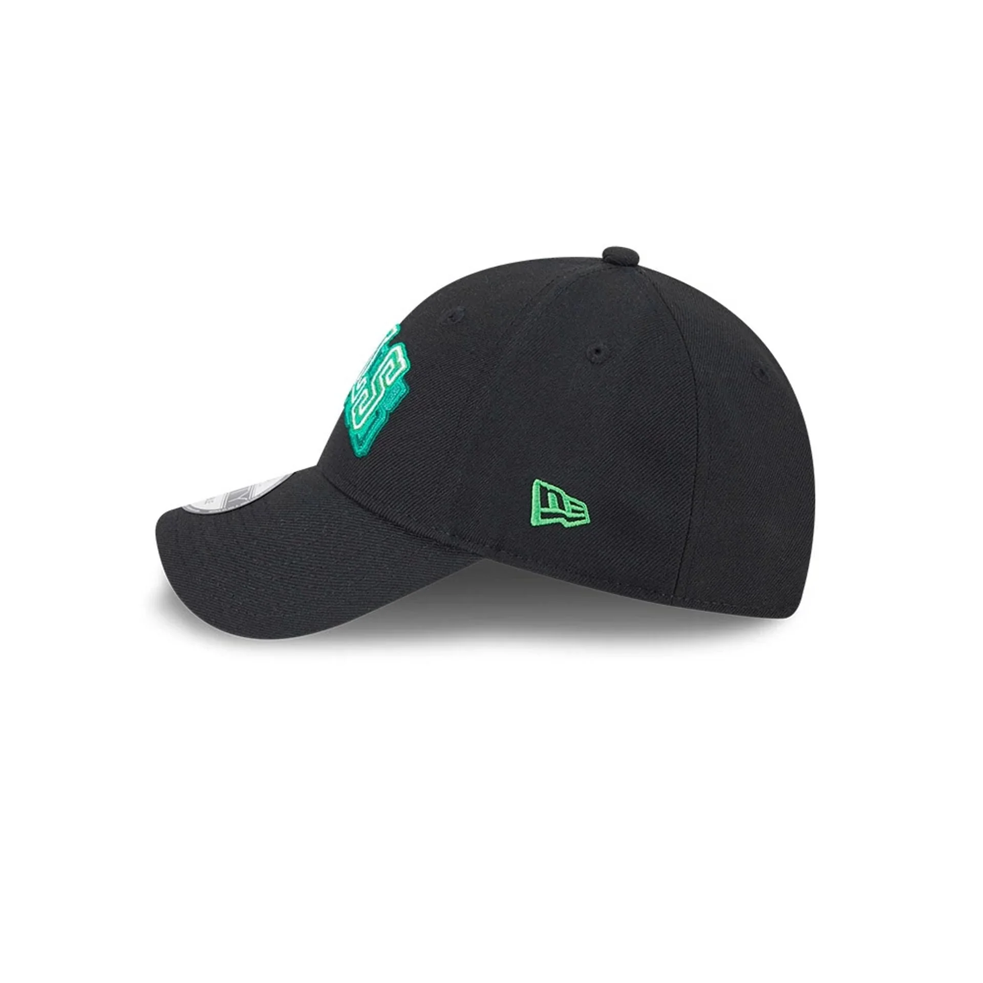 Chicago Bulls NBA Neon Black 9FORTY Adjustable Cap - Image 5