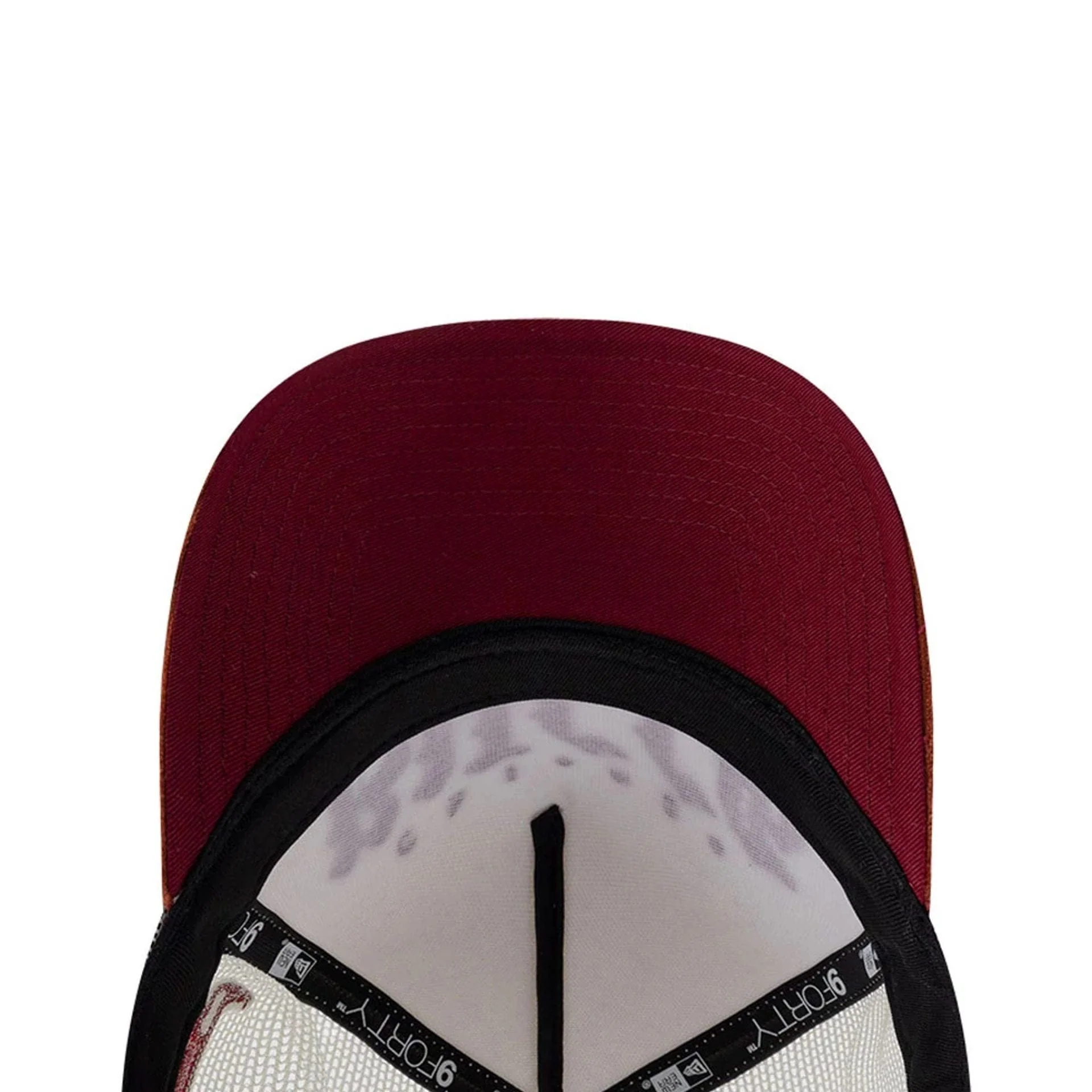 Chicago Bulls NBA Old English White 9FORTY A-Frame Cap - Image 2