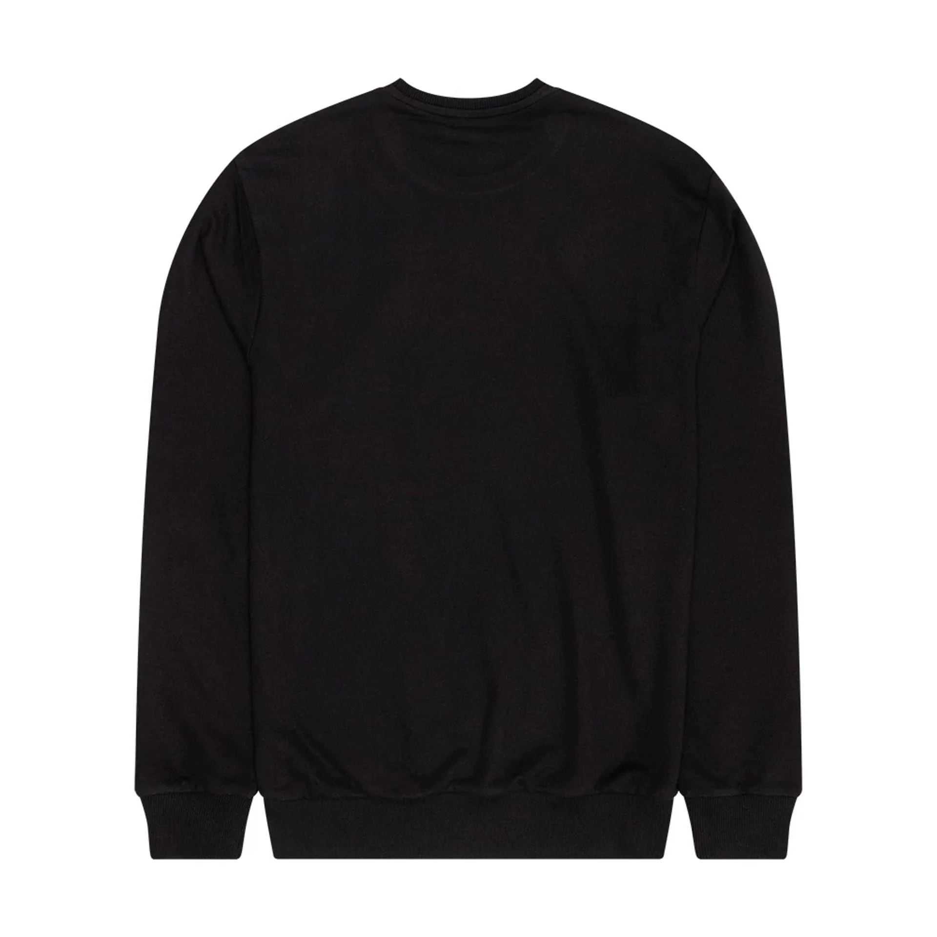 Chicago Bulls NBA Outline Black Crew Neck Sweater - Image 2