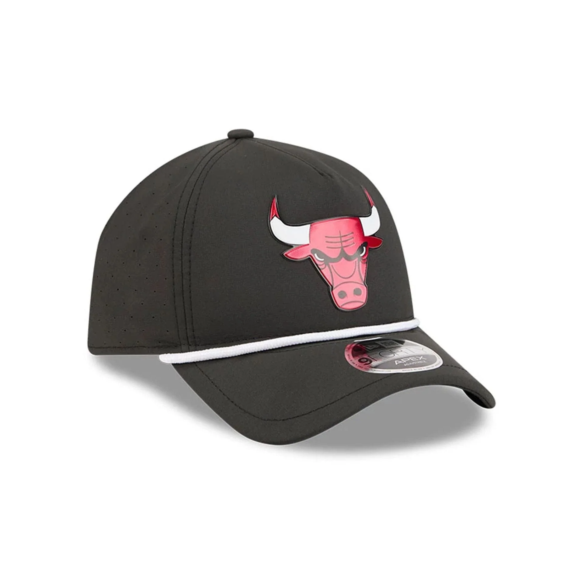 Chicago Bulls NBA Quickstrike Black 9FORTY Apex Adjustable Cap - Image 3