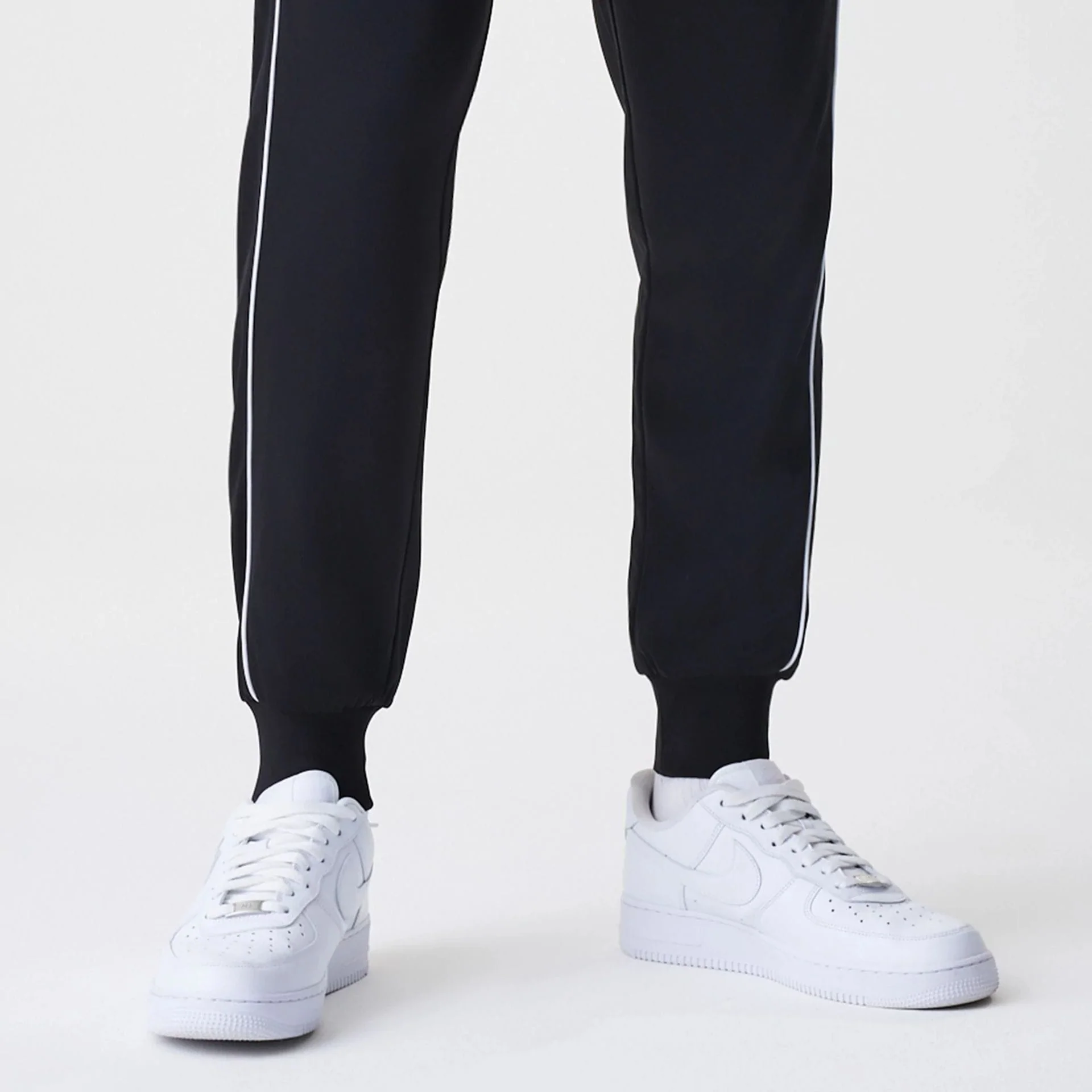 Chicago Bulls NBA Slim Black Track Pants - Image 6