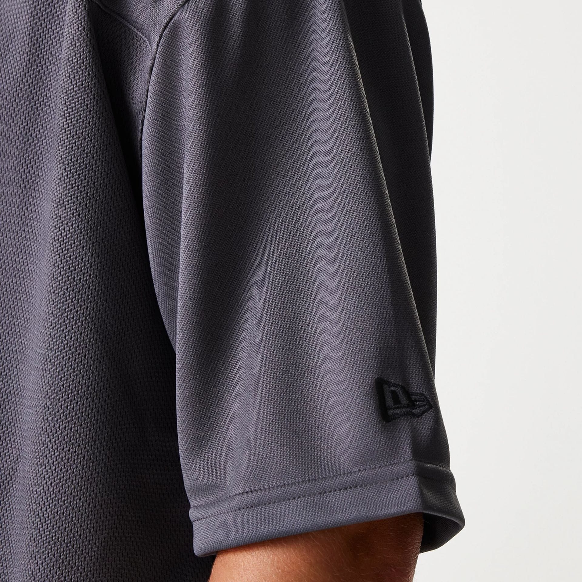 Chicago Bulls NBA Tonal Dark Grey Mesh Jersey - Image 7