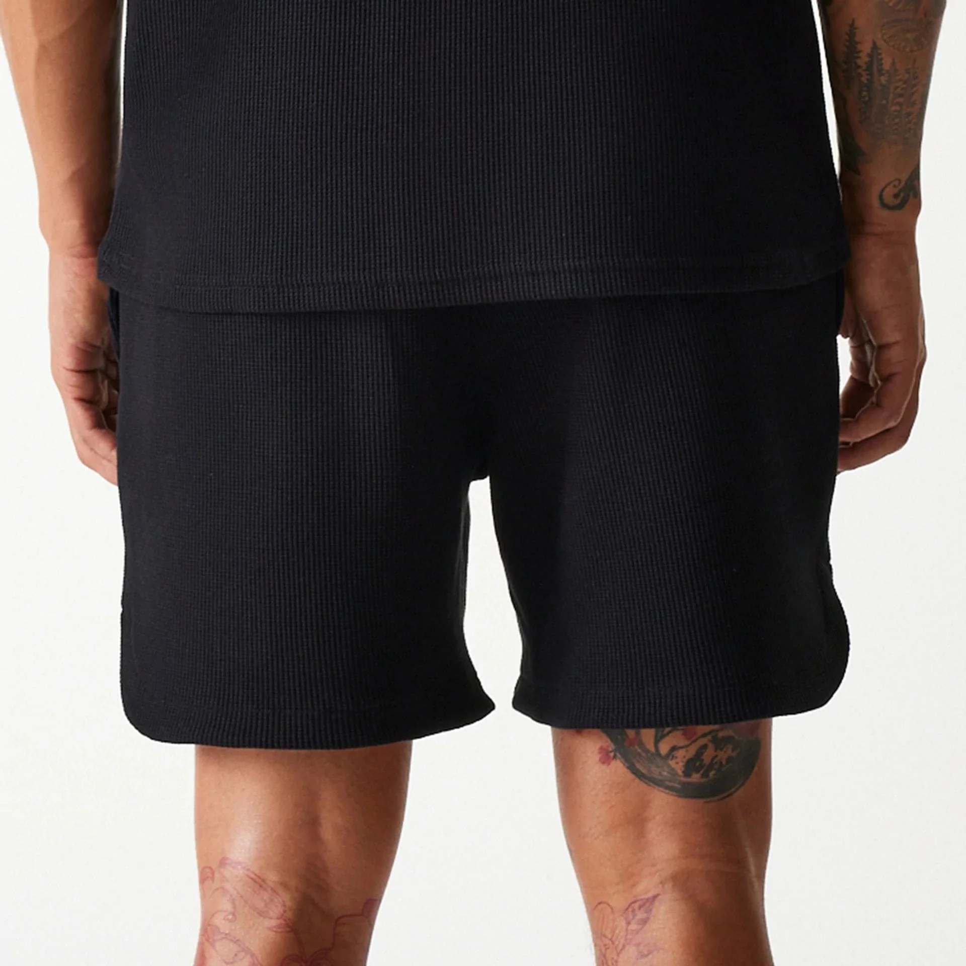Chicago Bulls NBA Waffle Black Shorts - Image 6