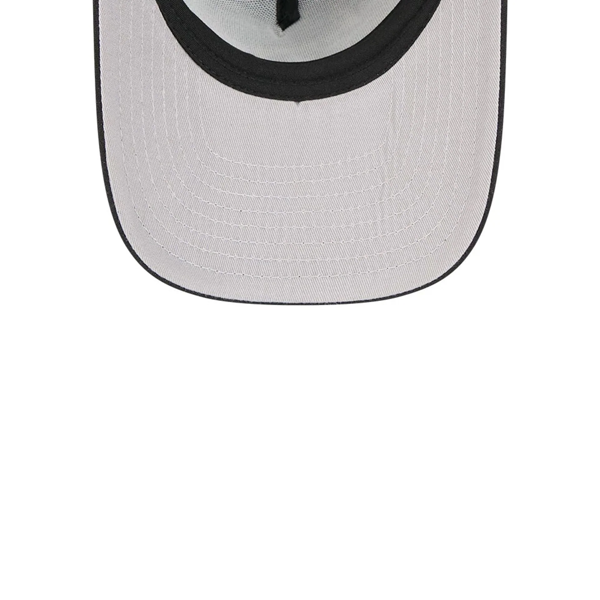 Chicago Bulls NBA Washed Black 9FIFTY A-Frame Trucker Adjustable Cap - Image 2