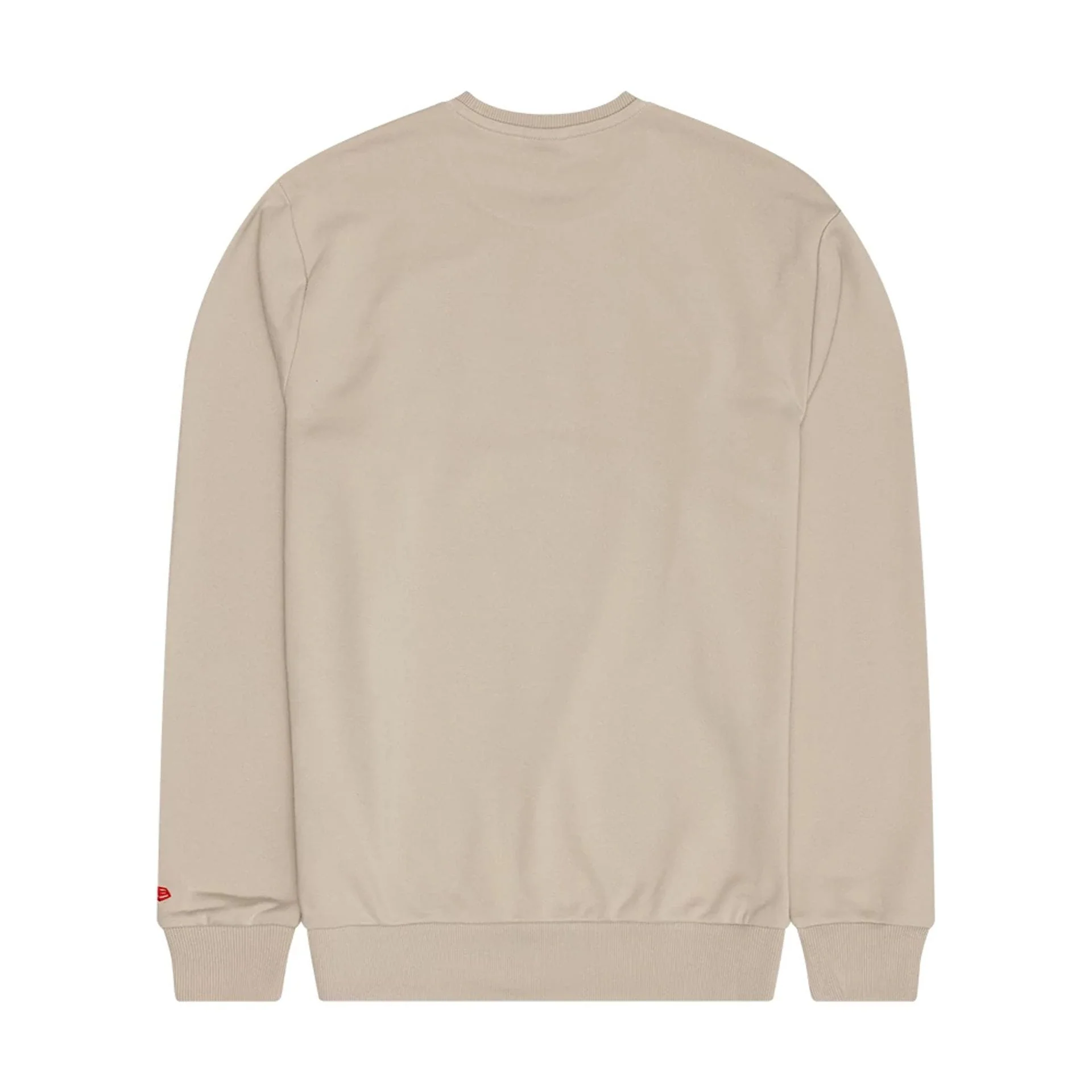 Chicago Bulls NBA Wordmark Beige Crew Neck Sweater - Image 2