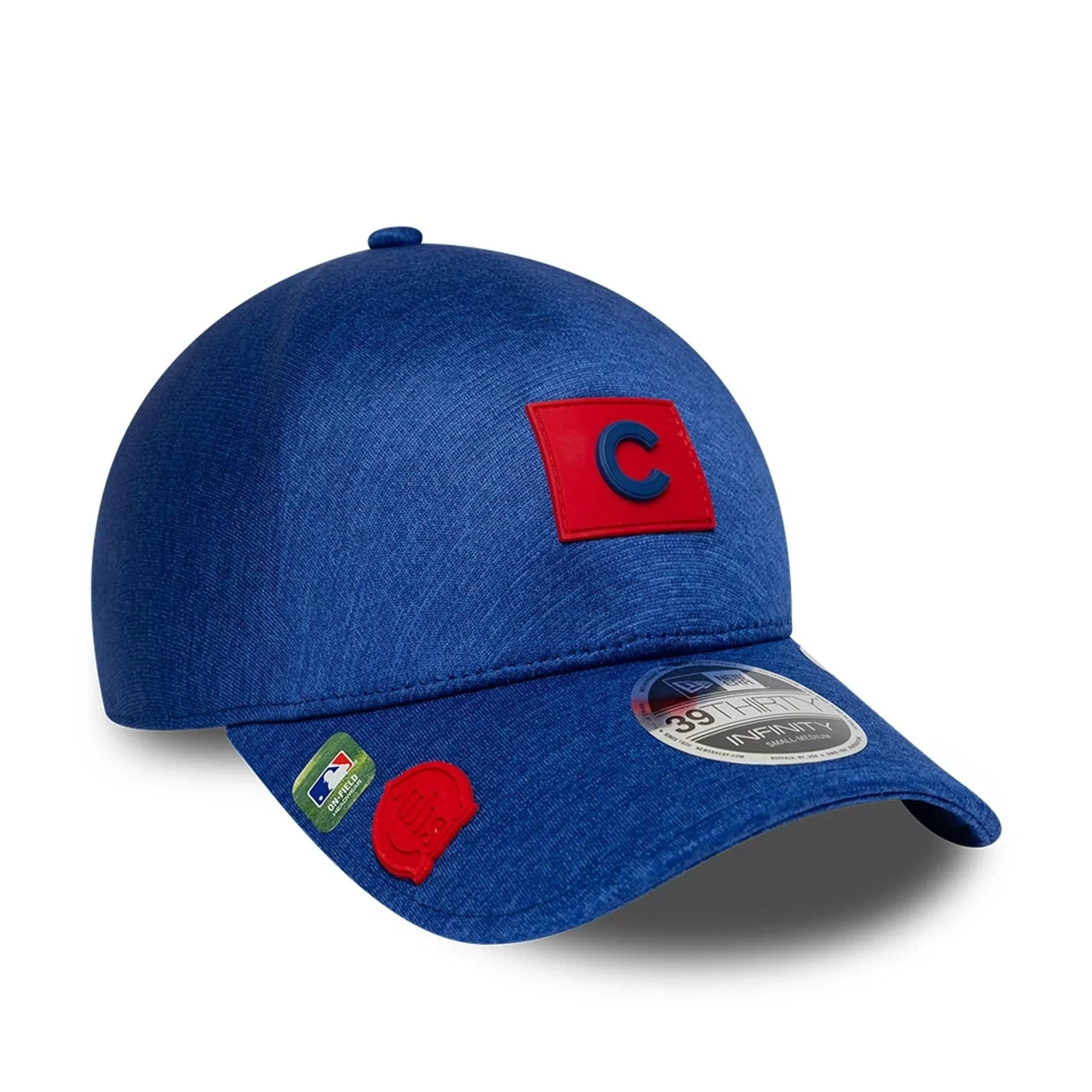 Chicago Cubs MLB Clubhouse Blue 39THIRTY Infinity Stretch Fit Cap - Image 3
