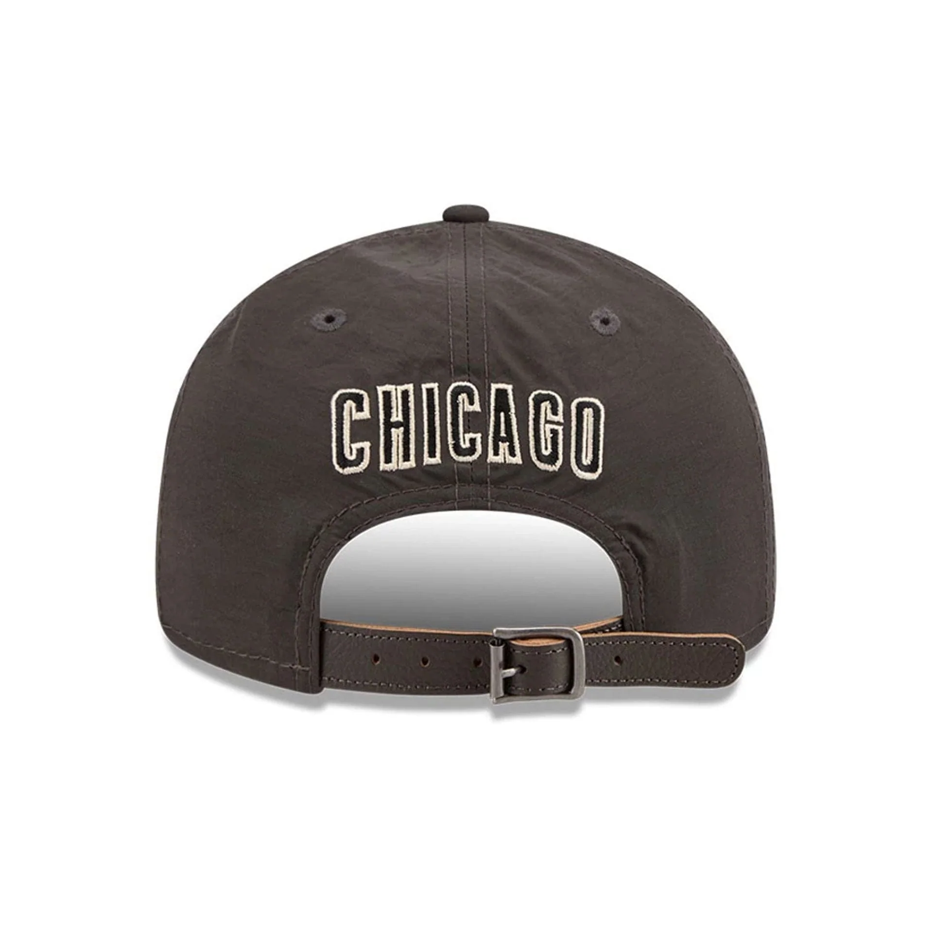 Chicago Cubs MLB Nylon Black Retro Crown 9FIFTY Adjustable Cap - Image 2