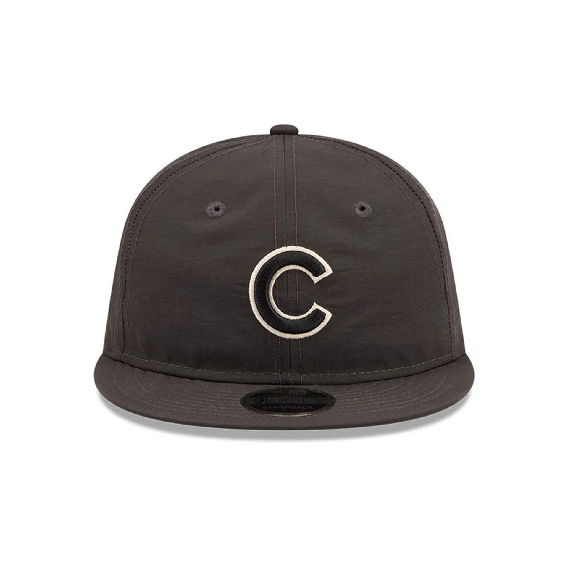 Chicago Cubs MLB Nylon Black Retro Crown 9FIFTY Adjustable Cap - Image 3